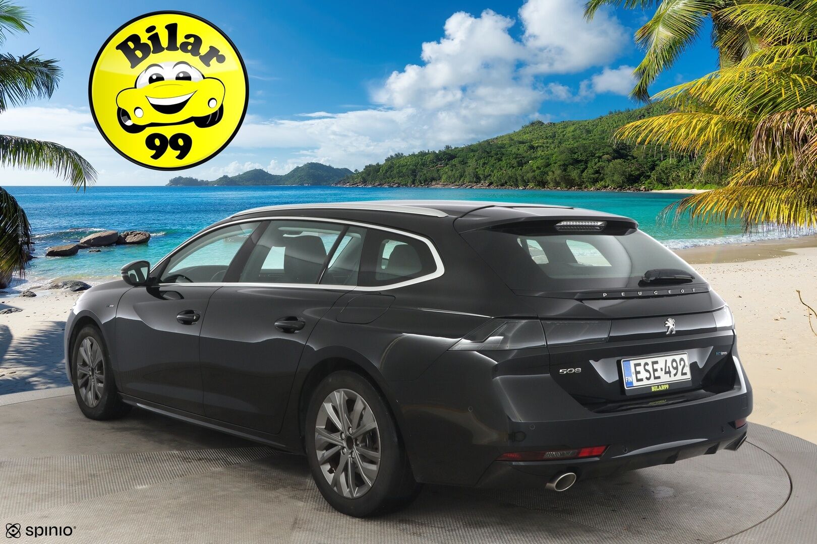 Peugeot 508 2020 SW Allure Hybrid 225 EAT8-automaatti**ACC / Navi / Kaistavahti / Keyless** - *Lisälämmitin / Suomi-auto / Digimittaristo* - HULLUT BLACKWEEK JATKOT - KORKOTARJOUS 2,49%