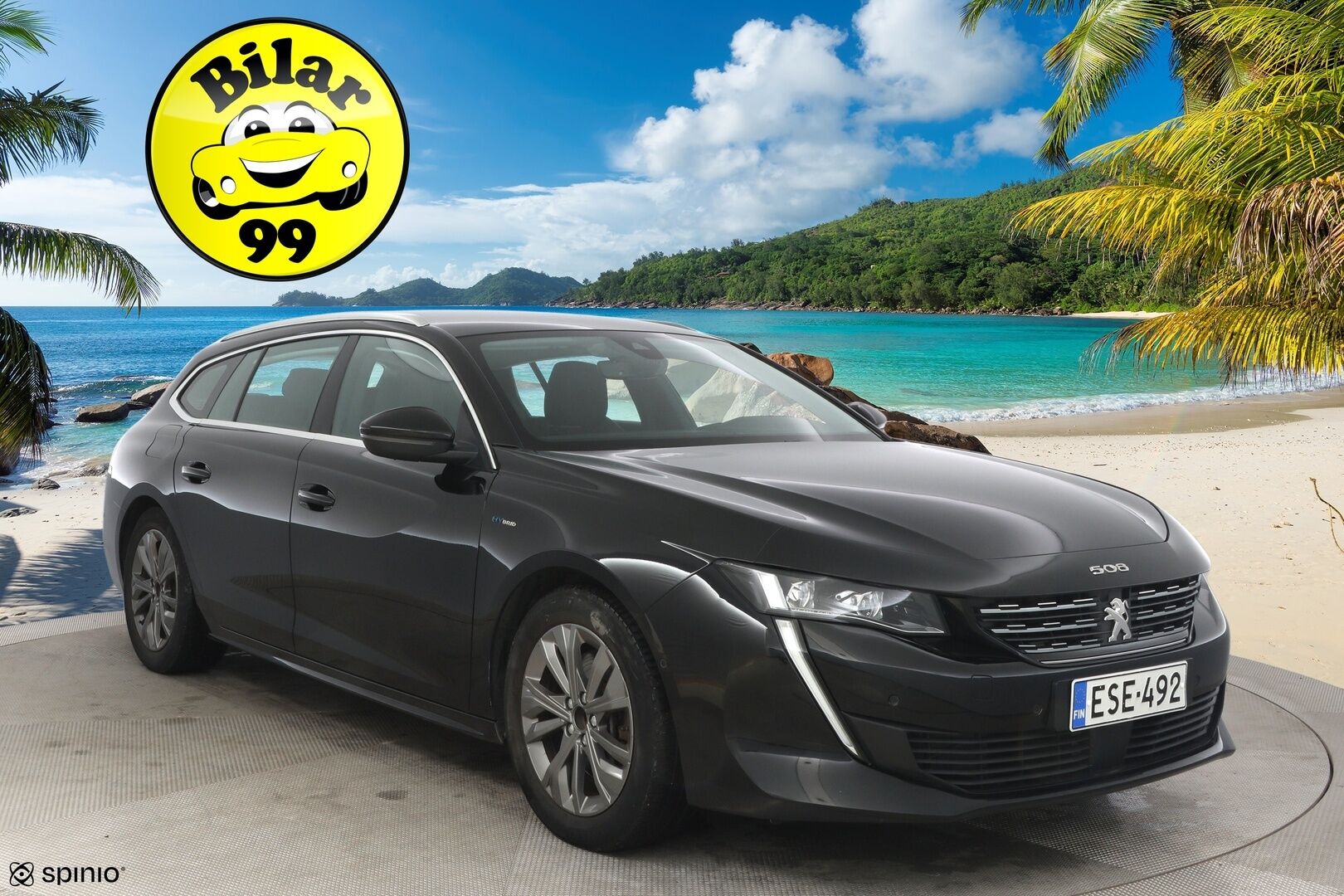 Peugeot 508 2020 SW Allure Hybrid 225 EAT8-automaatti**ACC / Navi / Kaistavahti / Keyless** - *Lisälämmitin / Suomi-auto / Digimittaristo* - HULLUT BLACKWEEK JATKOT - KORKOTARJOUS 2,49%