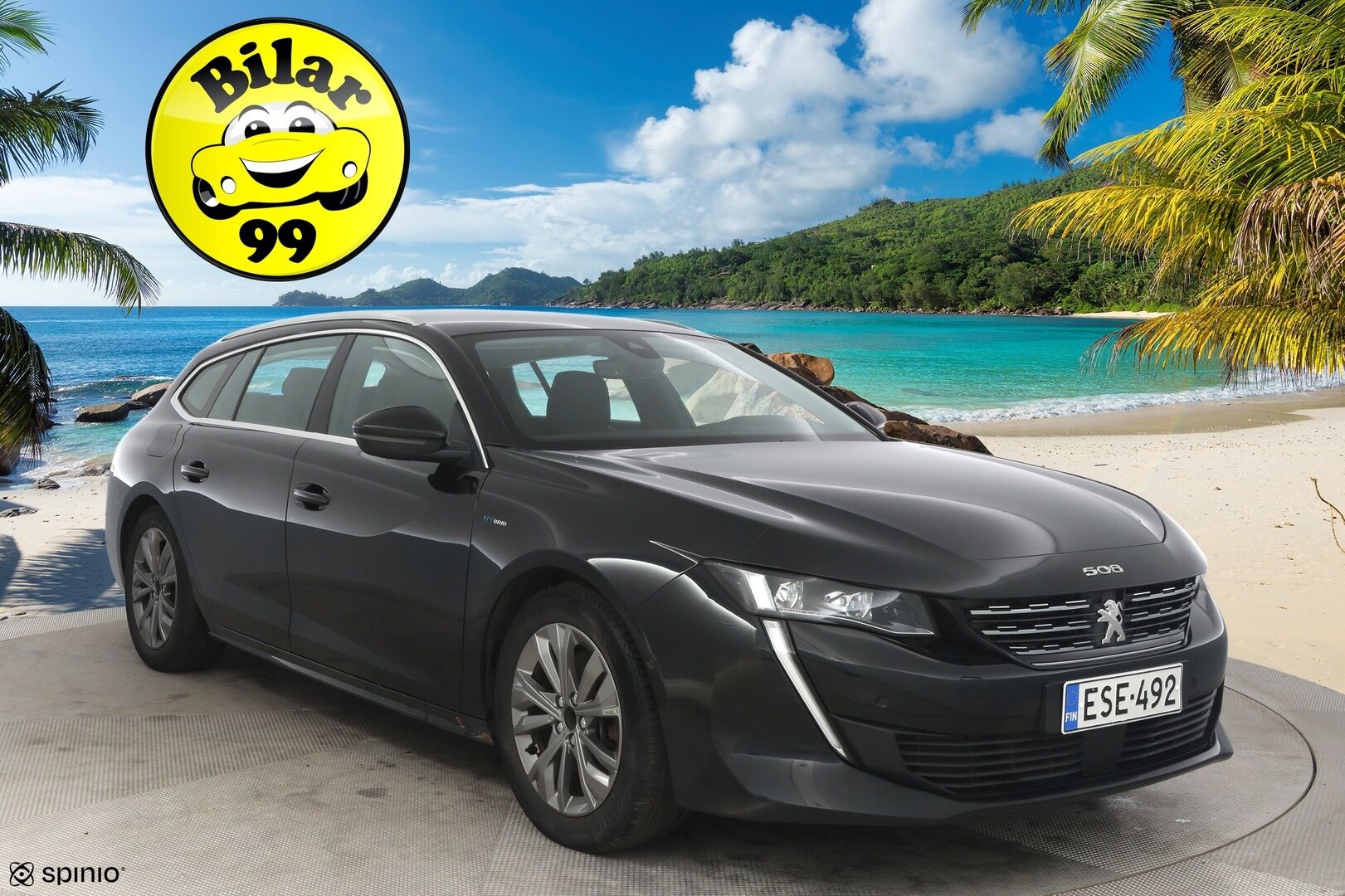 Peugeot 508 2020 SW Allure Hybrid 225 EAT8-automaatti**ACC / Navi / Kaistavahti / Keyless** - *Lisälämmitin / Suomi-auto / Digimittaristo*