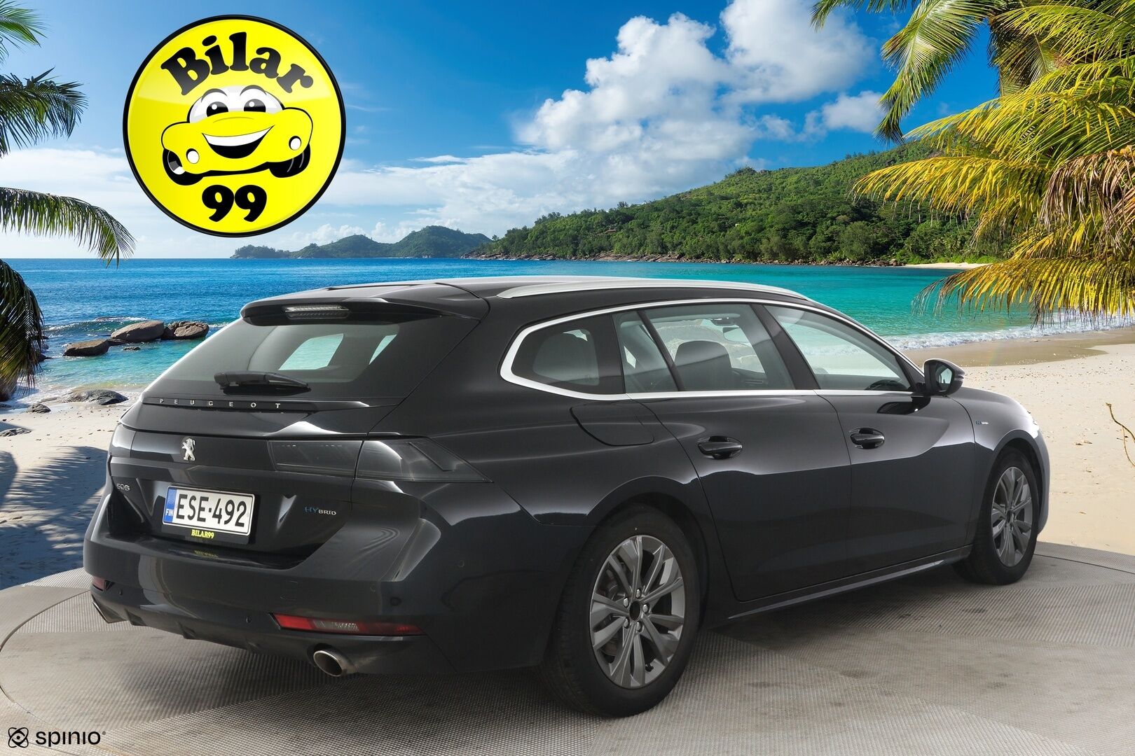 Peugeot 508 2020 SW Allure Hybrid 225 EAT8-automaatti**ACC / Navi / Kaistavahti / Keyless** - *Lisälämmitin / Suomi-auto / Digimittaristo*