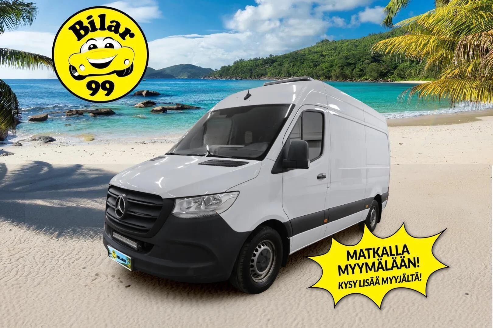 Mercedes-Benz Sprinter 2020 316CDI RWD-3,5/37K keskipitkä A2 A - | 2800kg koukku | 1.OM Suomi-auto | ALV | MBUX | Webasto | P.Kamera | Apple&Android | Puolinahat | Inventteri | Keylessgo |