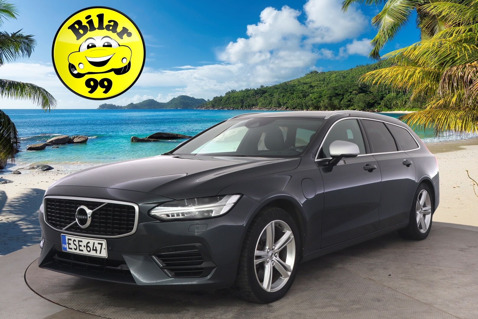 Volvo V90 2017 T8 AWD R-Design aut *Taittuva Koukku / Webasto / Crystal Vaihteen valitsin** - *Tilava / Taloudellinen / Farmari* - HULLUT BLACKWEEK JATKOT - KORKOTARJOUS 2,49%