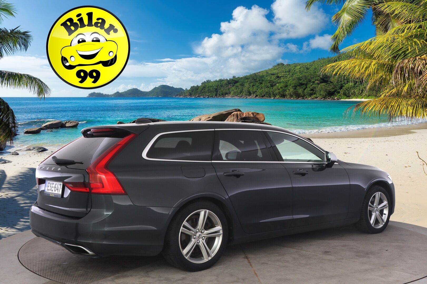 Volvo V90 2017 T8 AWD R-Design aut *Taittuva Koukku / Webasto / Crystal* - *Tilava / Taloudellinen / Farmari*