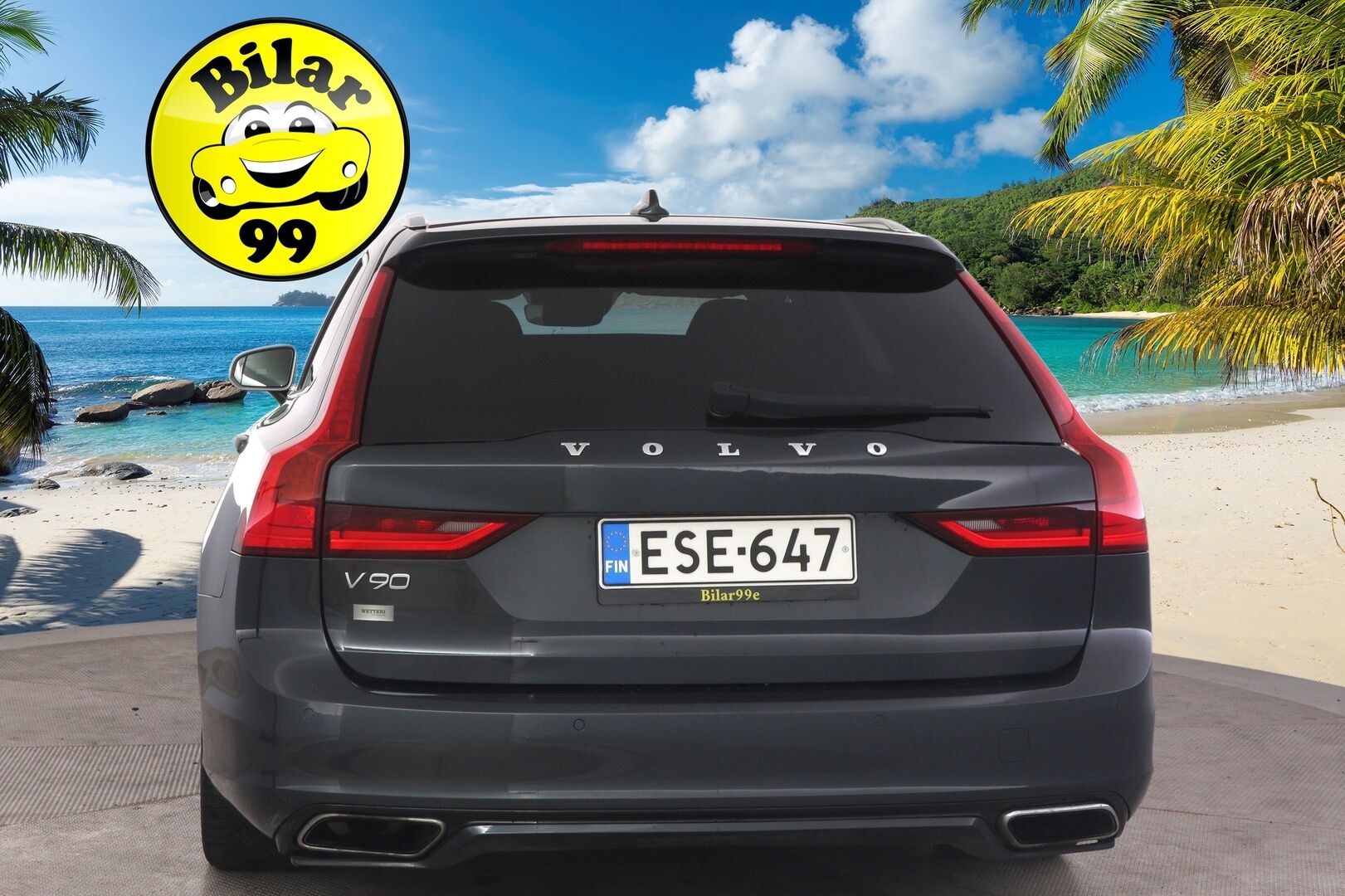 Volvo V90 2017 T8 AWD R-Design aut *Taittuva Koukku / Webasto / Crystal* - *Tilava / Taloudellinen / Farmari*