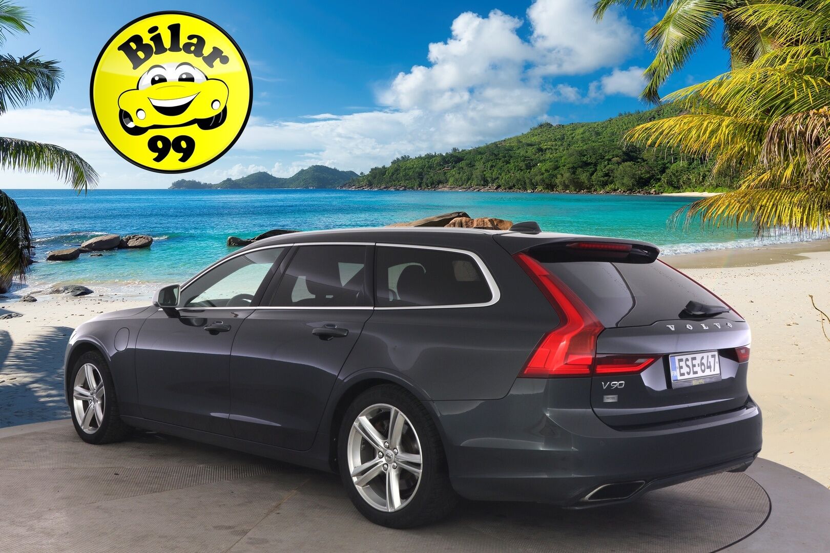 Volvo V90 2017 T8 AWD R-Design aut *Taittuva Koukku / Webasto / Crystal* - *Tilava / Taloudellinen / Farmari*