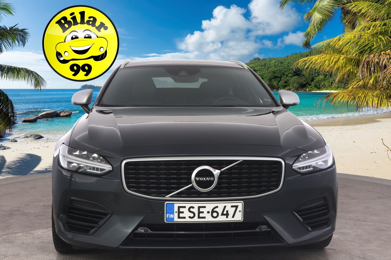 Volvo V90 2017 T8 AWD R-Design aut *Taittuva Koukku / Webasto / Crystal* - *Tilava / Taloudellinen / Farmari*