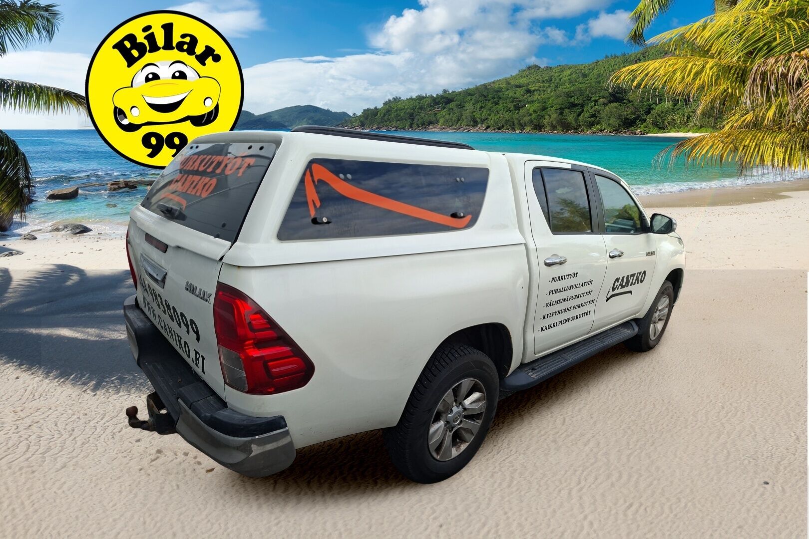 Toyota Hilux 2020 Double Cab 2,4 D-4D 150 4WD Active - P-Kamera | ACC | Koukku | Varusteet tulossa! 