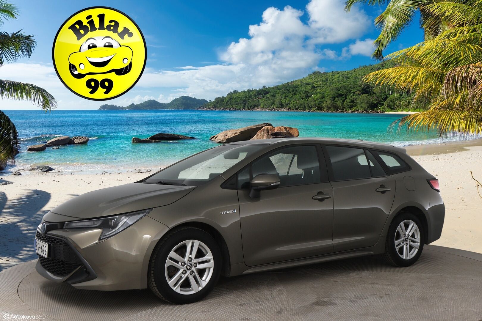 Toyota Corolla 2020 Touring Sports 1,8 Hybrid Active / 2-om. Suomi-auto / Adapt. Vak. / Lohko+sisäp. / Musta sisäkatto / Navi / - Suomesta uutena ostettu! / Todella siisti yksilö / Kahdet hyvät renkaat