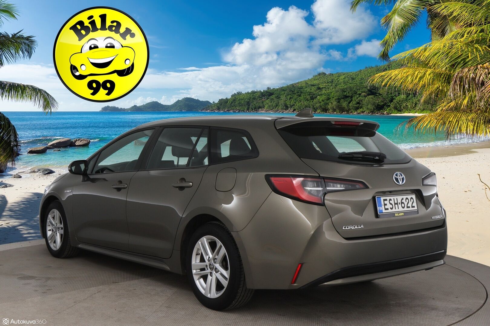 Toyota Corolla 2020 Touring Sports 1,8 Hybrid Active / 2-om. Suomi-auto / Adapt. Vak. / Lohko+sisäp. / Musta sisäkatto / Navi / - Suomesta uutena ostettu! / Todella siisti yksilö / Kahdet hyvät renkaat