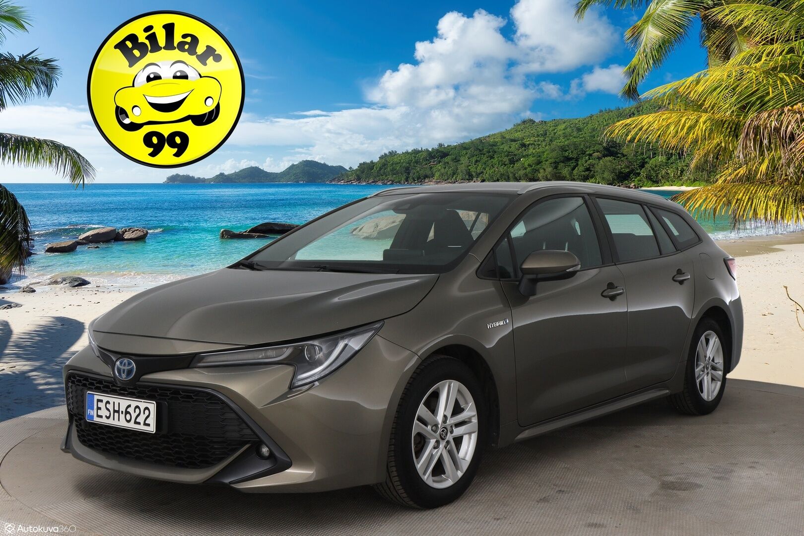 Toyota Corolla 2020 Touring Sports 1,8 Hybrid Active / 2-om. Suomi-auto / Adapt. Vak. / Lohko+sisäp. / Musta sisäkatto / Navi / - Suomesta uutena ostettu! / Todella siisti yksilö / Kahdet hyvät renkaat