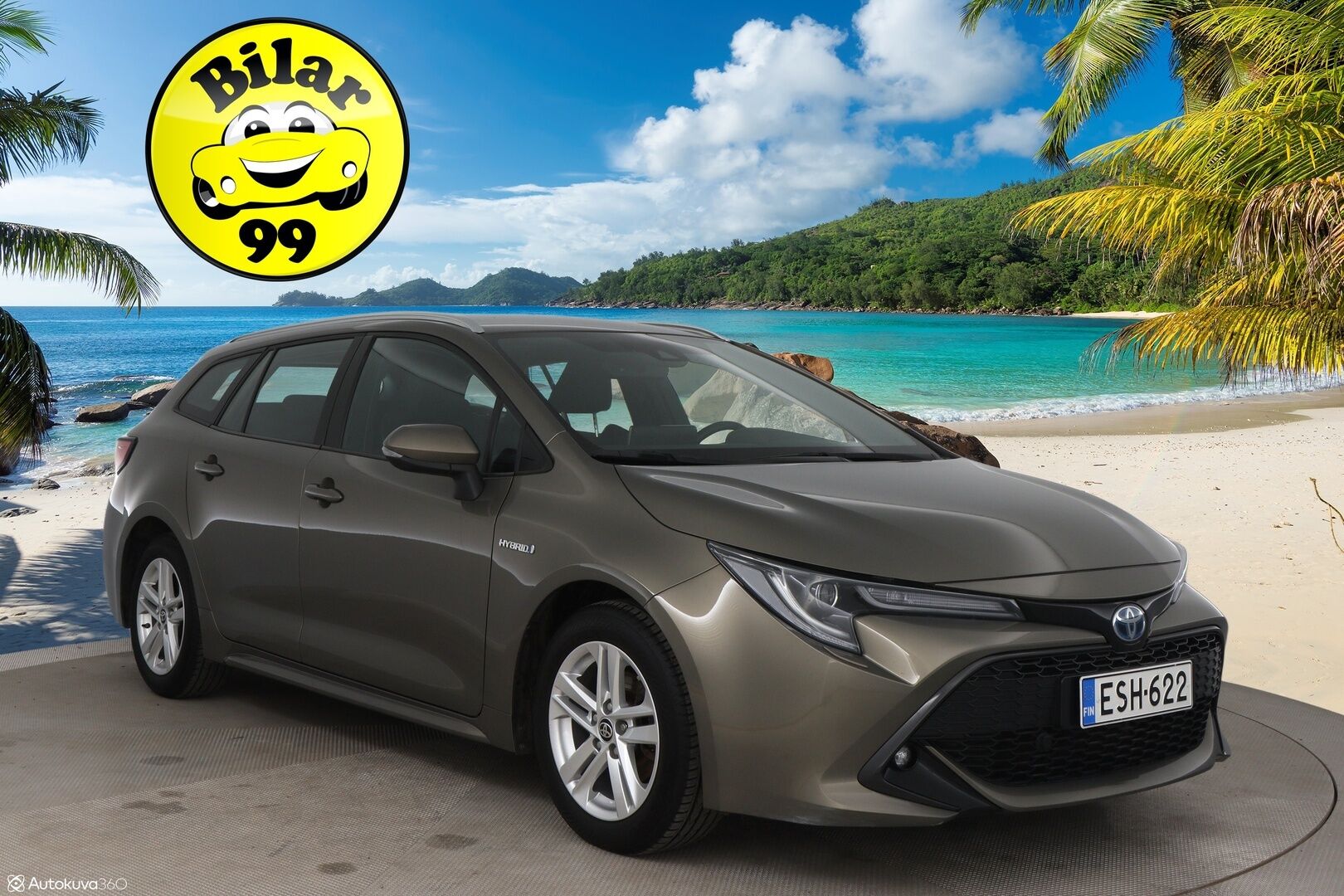 Toyota Corolla 2020 Touring Sports 1,8 Hybrid Active / 2-om. Suomi-auto / Adapt. Vak. / Lohko+sisäp. / Musta sisäkatto / Navi / - Suomesta uutena ostettu! / Todella siisti yksilö / Kahdet hyvät renkaat