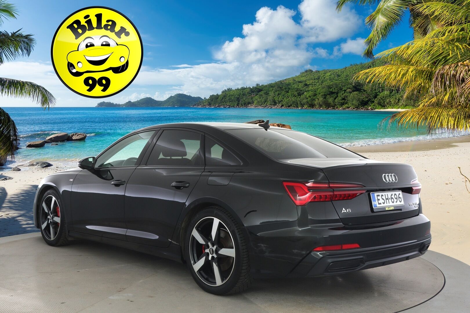 Audi A6 2020 Sedan S-Line Business Sport 55 TFSI e quattro S tronic - 3,99 % KORKOTARJOUS TÄHÄN AUTOON - Vakkari / P-kamera / Matrix LED / Esilämmitys / Puolinahka Sporttipenkit / KeylessGo / 2x renkaat / Apple CarPlay