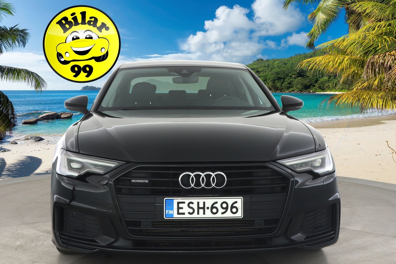 Audi A6 2020 Sedan S-Line Business Sport 55 TFSI e quattro S tronic - 3,99 % KORKOTARJOUS TÄHÄN AUTOON - Vakkari / P-kamera / Matrix LED / Esilämmitys / Puolinahka Sporttipenkit / KeylessGo / 2x renkaat / Apple CarPlay