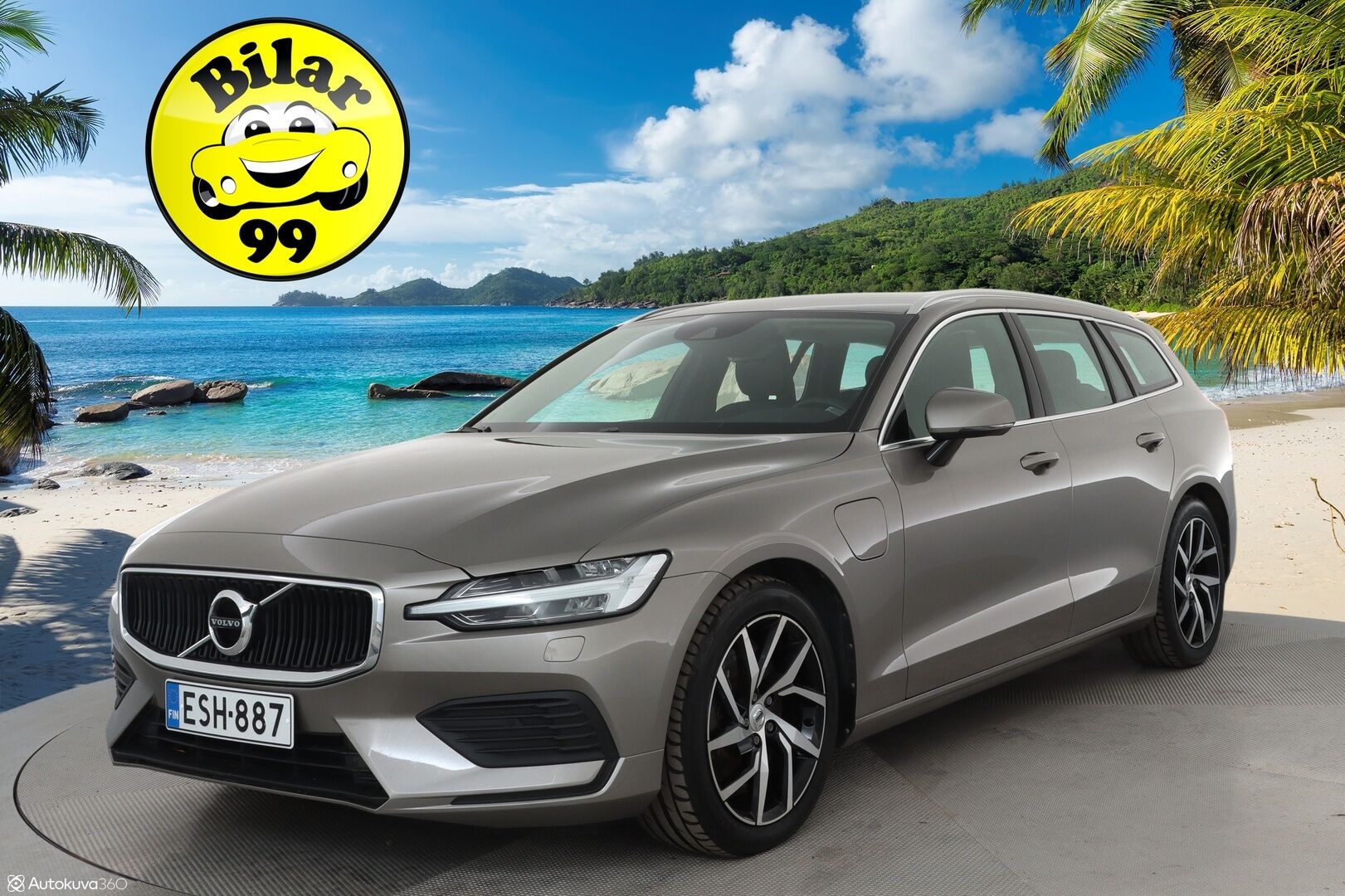 Volvo V60 2020 T6 TwE AWD Momentum aut ** Webasto / Adapt.Vakkari / P.Kamera / LED-valot / Navi / Kaistavahti / KeylessGO ** - Suomi-auto / 2x Renkaat / Akku Kuntotarkistettu!