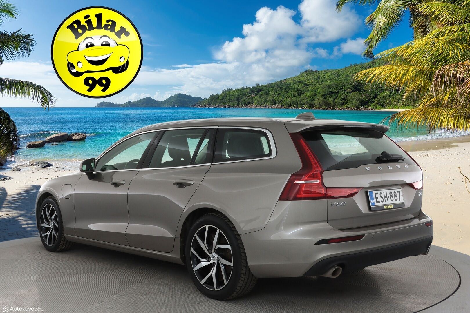 Volvo V60 2020 T6 TwE AWD Momentum aut ** Webasto / Adapt.Vakkari / P.Kamera / LED-valot / Navi / Kaistavahti / KeylessGO ** - Suomi-auto / 2x Renkaat / Akku Kuntotarkistettu!