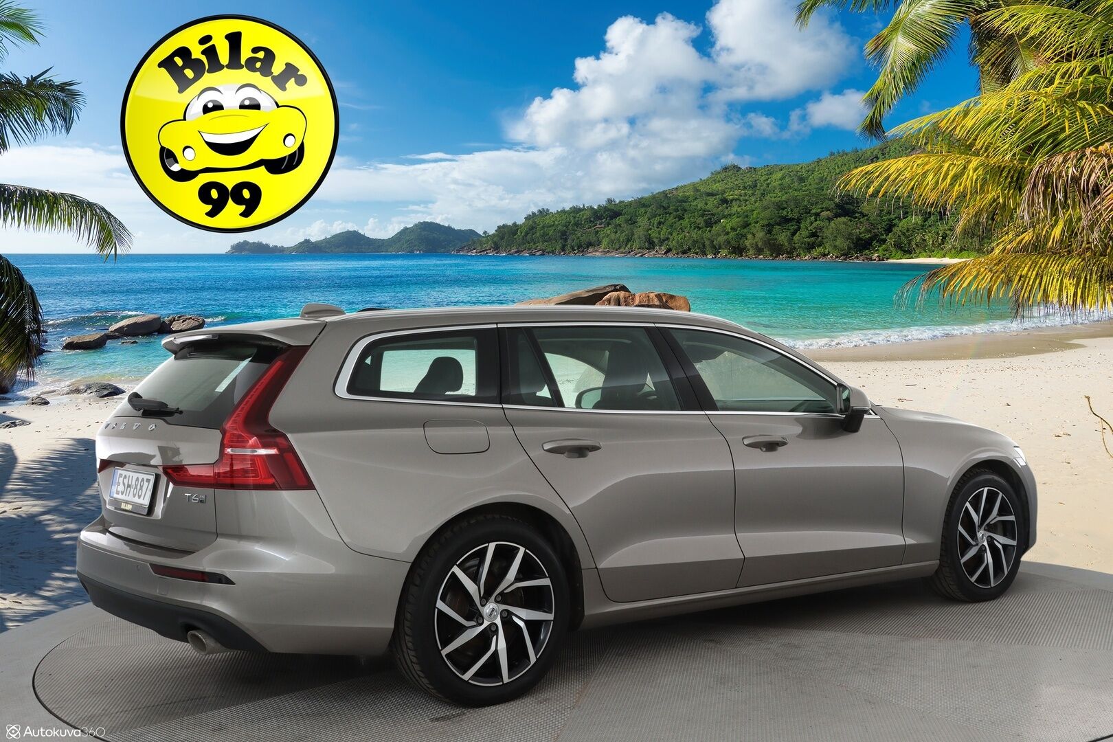 Volvo V60 2020 T6 TwE AWD Momentum aut ** Webasto / Adapt.Vakkari / P.Kamera / LED-valot / Navi / Kaistavahti / KeylessGO ** - Suomi-auto / 2x Renkaat / Akku Kuntotarkistettu!