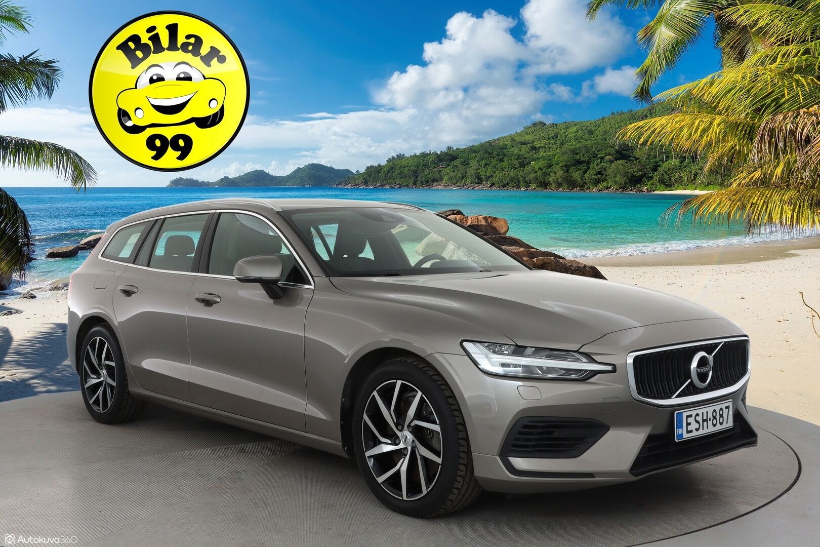 Volvo V60 2020 T6 TwE AWD Momentum aut ** Webasto / Adapt.Vakkari / P.Kamera / LED-valot / Navi / Kaistavahti / KeylessGO ** - Suomi-auto / 2x Renkaat / Akku Kuntotarkistettu!