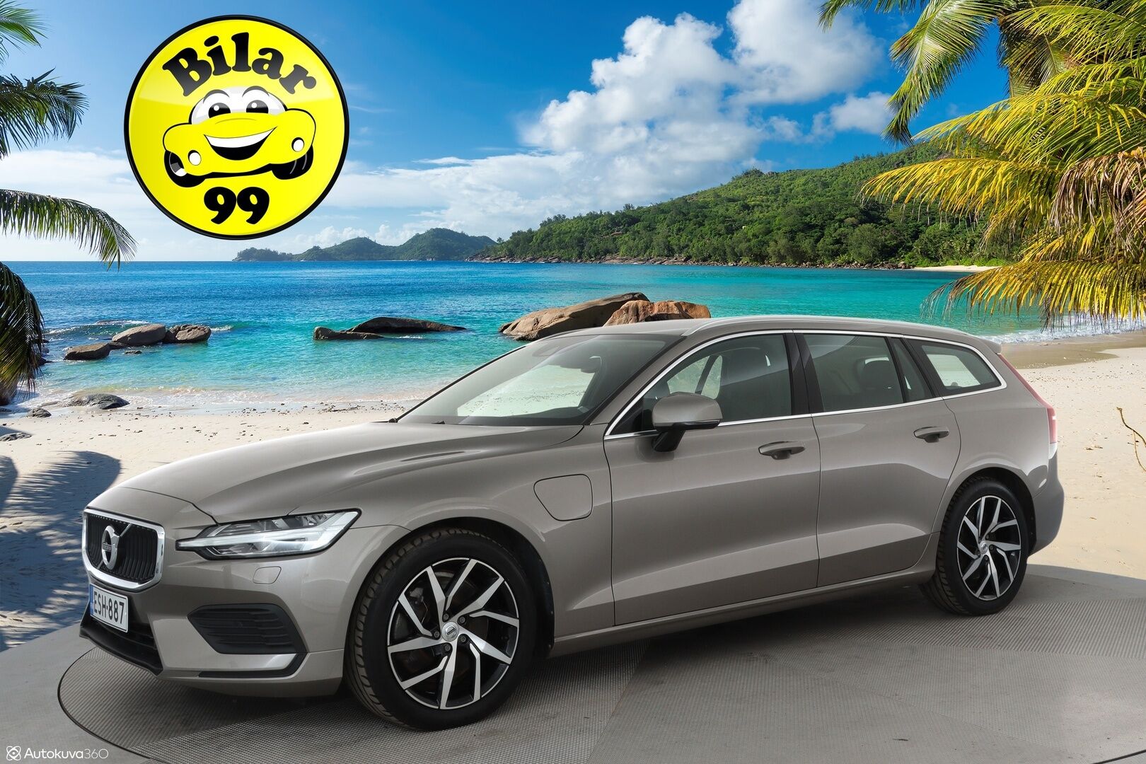 Volvo V60 2020 T6 TwE AWD Momentum aut ** Webasto / Adapt.Vakkari / P.Kamera / LED-valot / Navi / Kaistavahti / KeylessGO ** - Suomi-auto / 2x Renkaat / Akku Kuntotarkistettu!