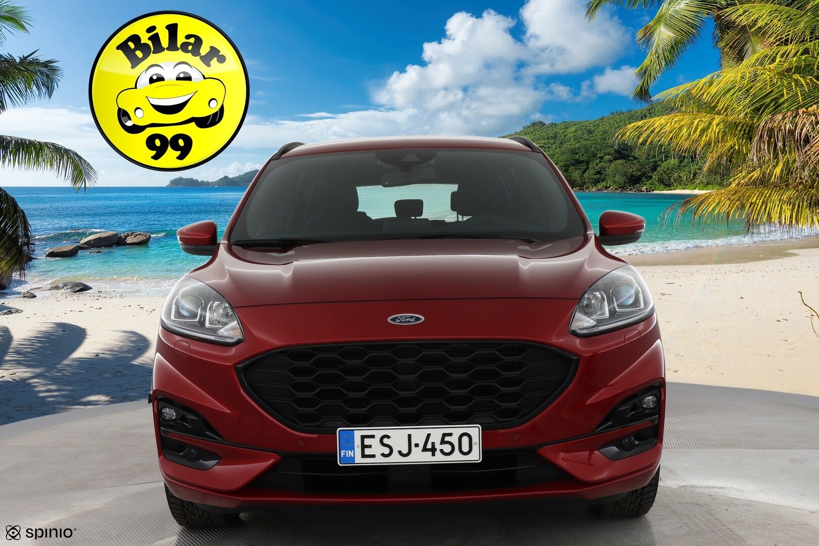 Ford Kuga 2020 2,5 Ladattava hybridi (PHEV) 225hv CVT FWD ST-Line 5-ovinen ** Suomi-auto / ACC / Lämmitettävä tuulilasi / - Todella siisti / Akku kuntotarkastettu