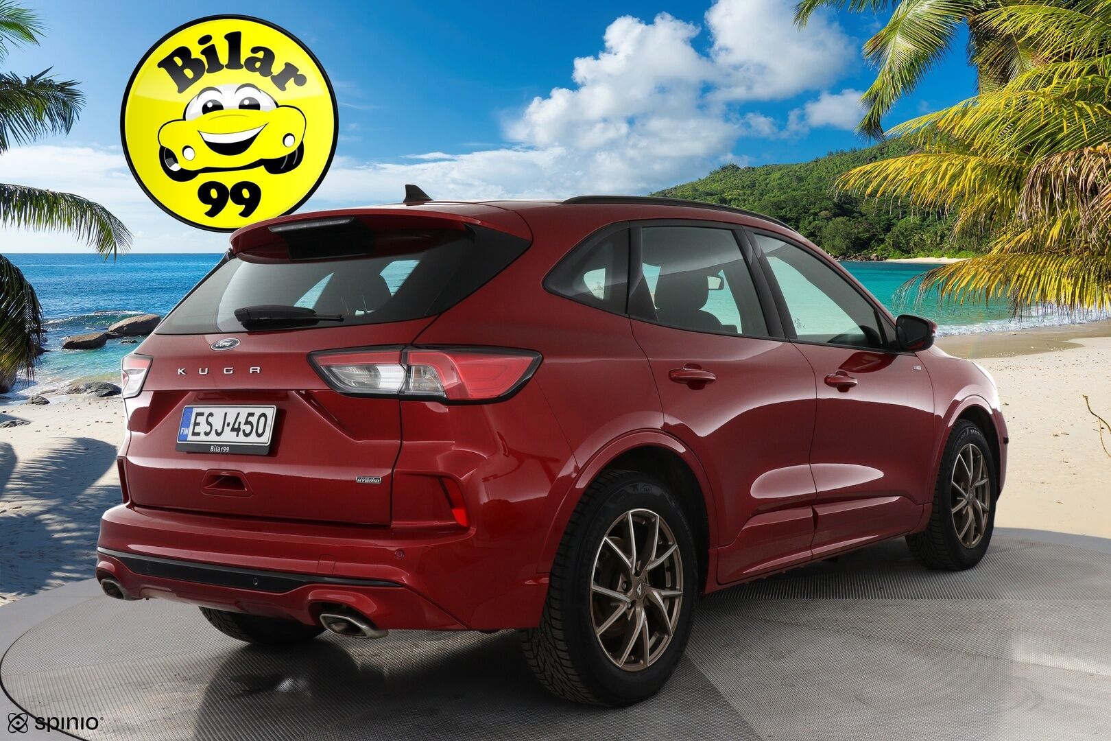Ford Kuga 2020 2,5 Ladattava hybridi (PHEV) 225hv CVT FWD ST-Line 5-ovinen ** Suomi-auto / ACC / Lämmitettävä tuulilasi / - Todella siisti / Akku kuntotarkastettu