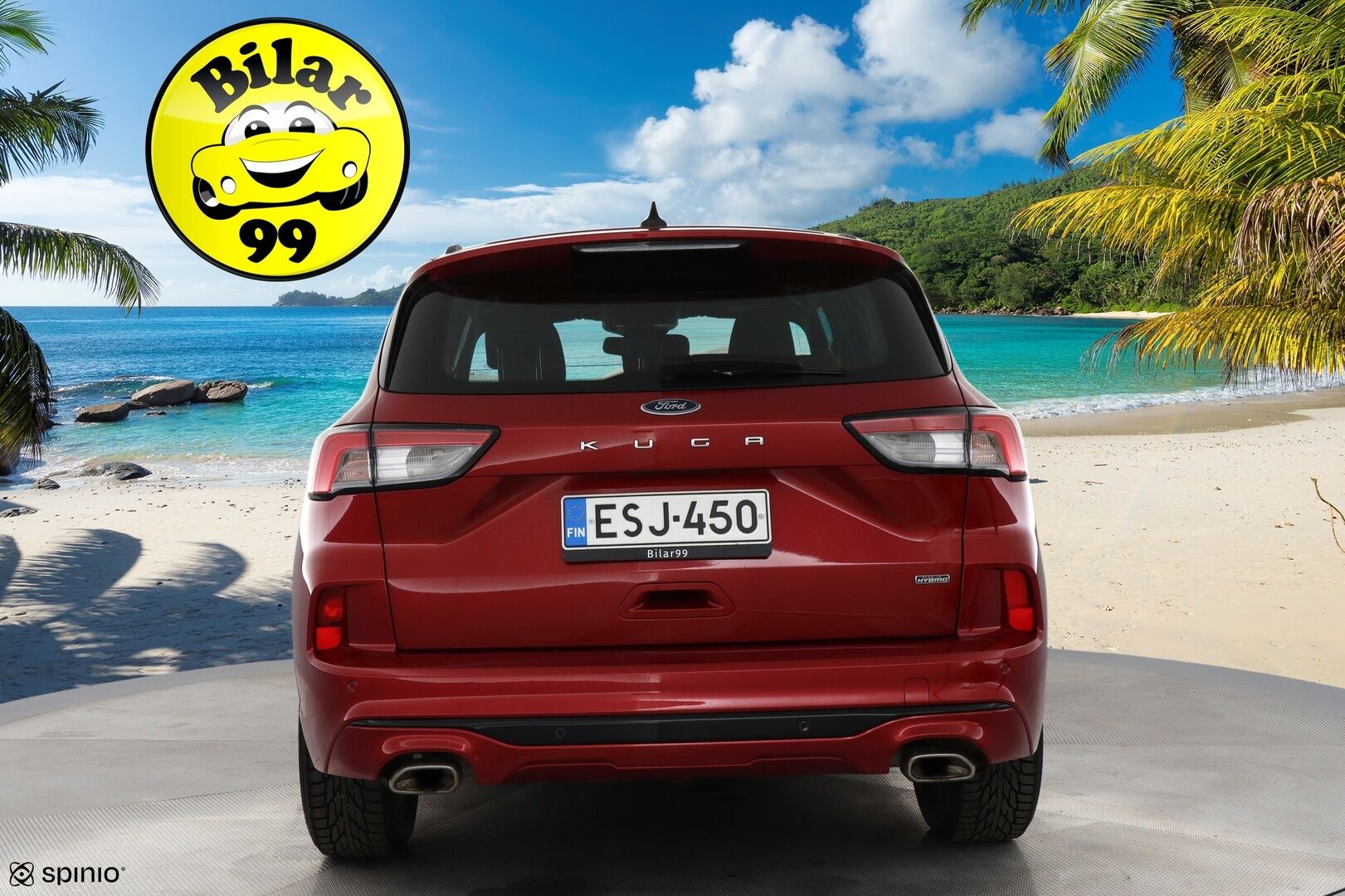 Ford Kuga 2020 2,5 Ladattava hybridi (PHEV) 225hv CVT FWD ST-Line 5-ovinen ** Suomi-auto / ACC / Lämmitettävä tuulilasi / - Todella siisti / Akku kuntotarkastettu