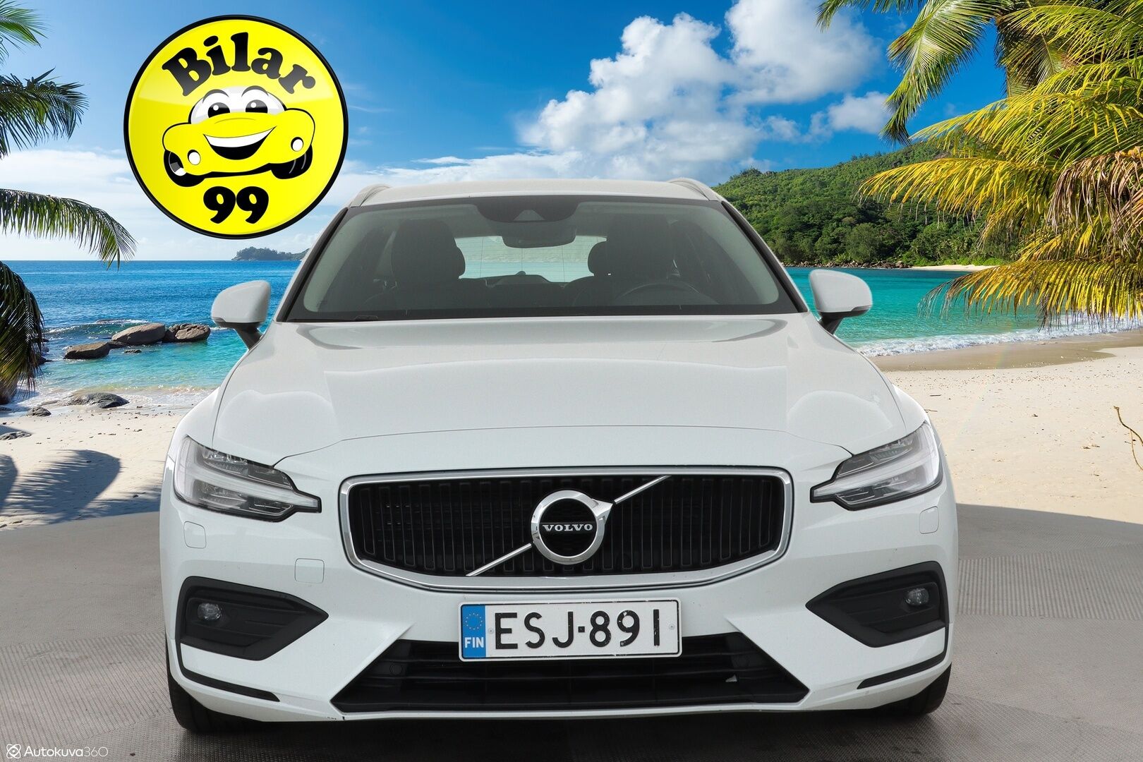 Volvo V60 2020 D3 AWD Momentum aut **Webasto / Koukku / KeylessGo / Full LED / BLIS / P.tutka** - Merkkihuollettu / Kahdet renkaat aluvanteilla