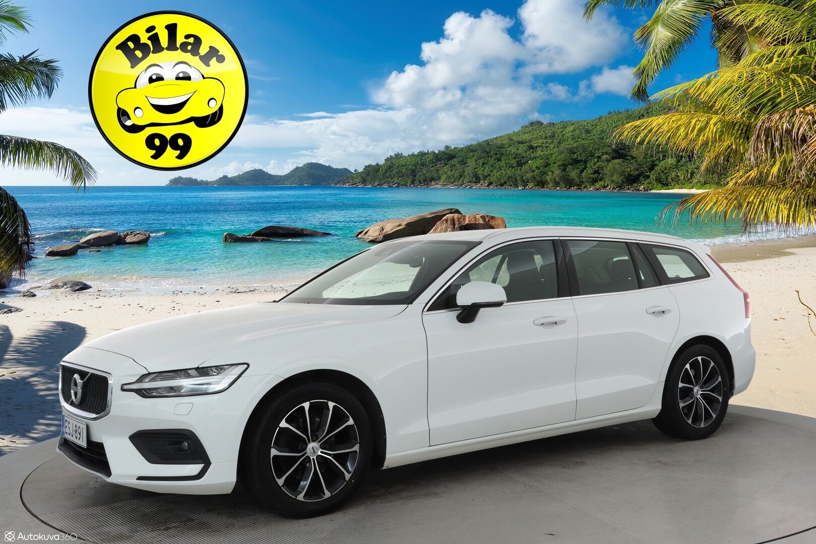 Volvo V60 2020 D3 AWD Momentum Business aut - Webasto / Adapt.Vakkari / BLIS / Sensus Navi / Merkkihuollot / Puolinahkasisusta / Vetokoukku / Sähköluukku!