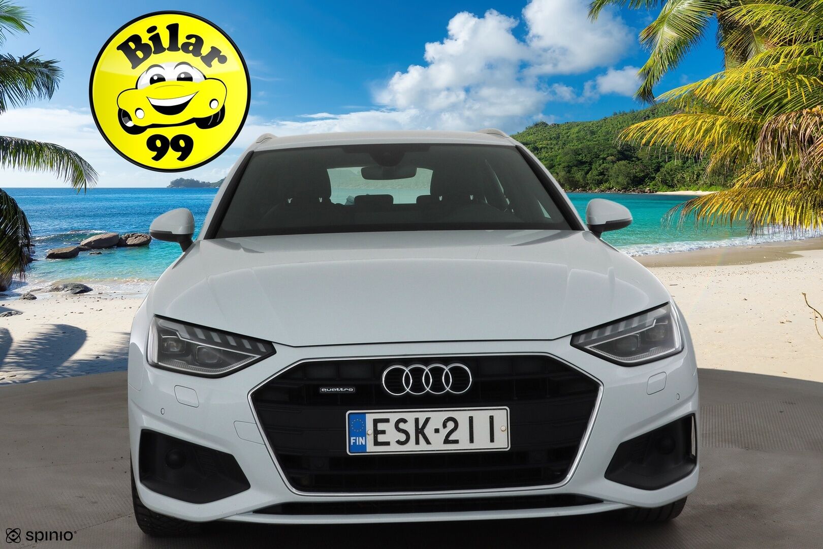 Audi A4 2022 Avant Business Advanced 40 TDI 140 kW quattro S tronic * Webasto / Koukku / ACC / Matrix / P.Tutkat / Sportpenkit * - 1-om Suomi-auto / Kahdet renkaat aluvanteilla / Merkkihuollot