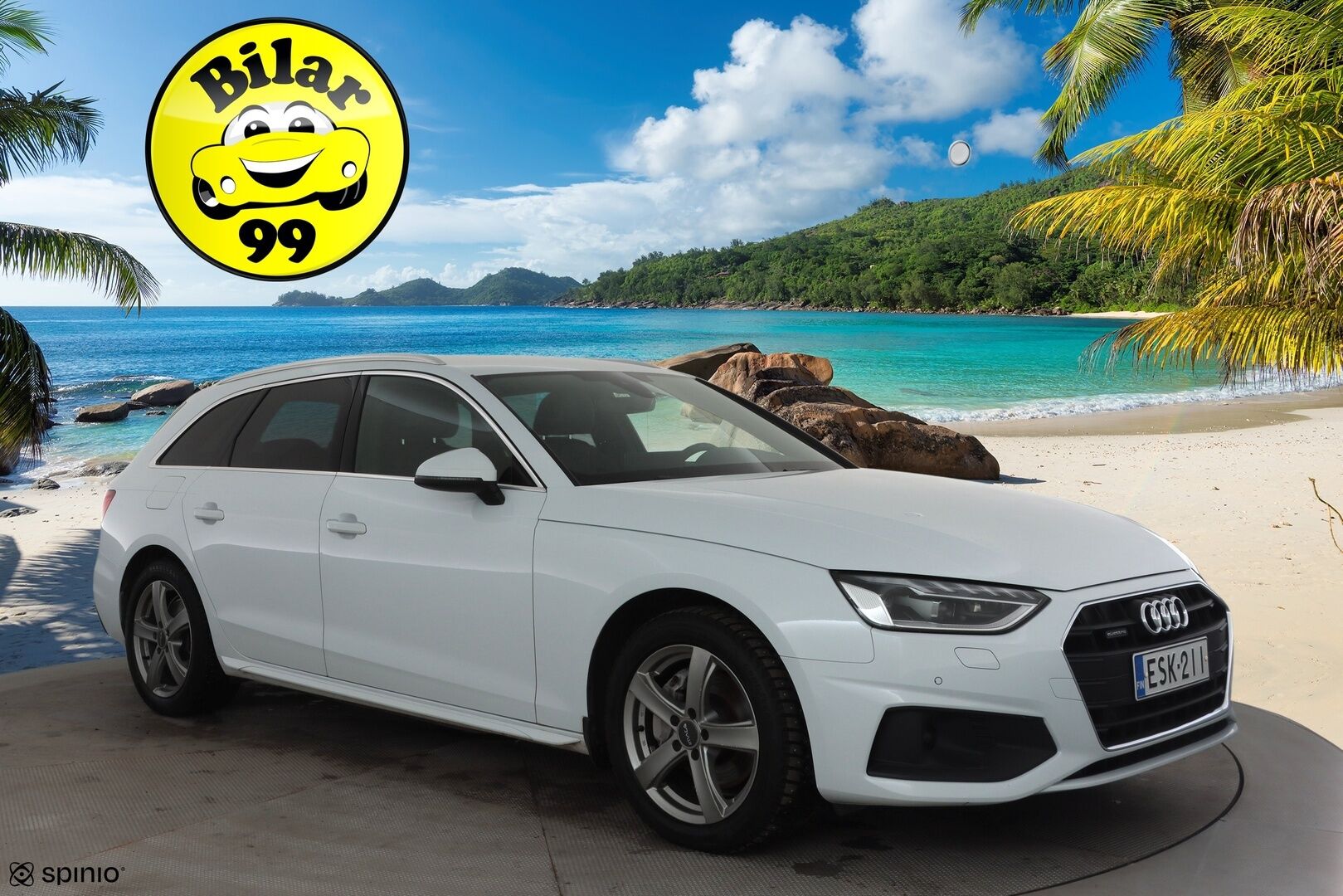 Audi A4 2022 Avant Business Advanced 40 TDI 140 kW quattro S tronic * Webasto / Koukku / ACC / Matrix / P.Tutkat / Sportpenkit * - 1-om Suomi-auto / Kahdet renkaat aluvanteilla / Merkkihuollot