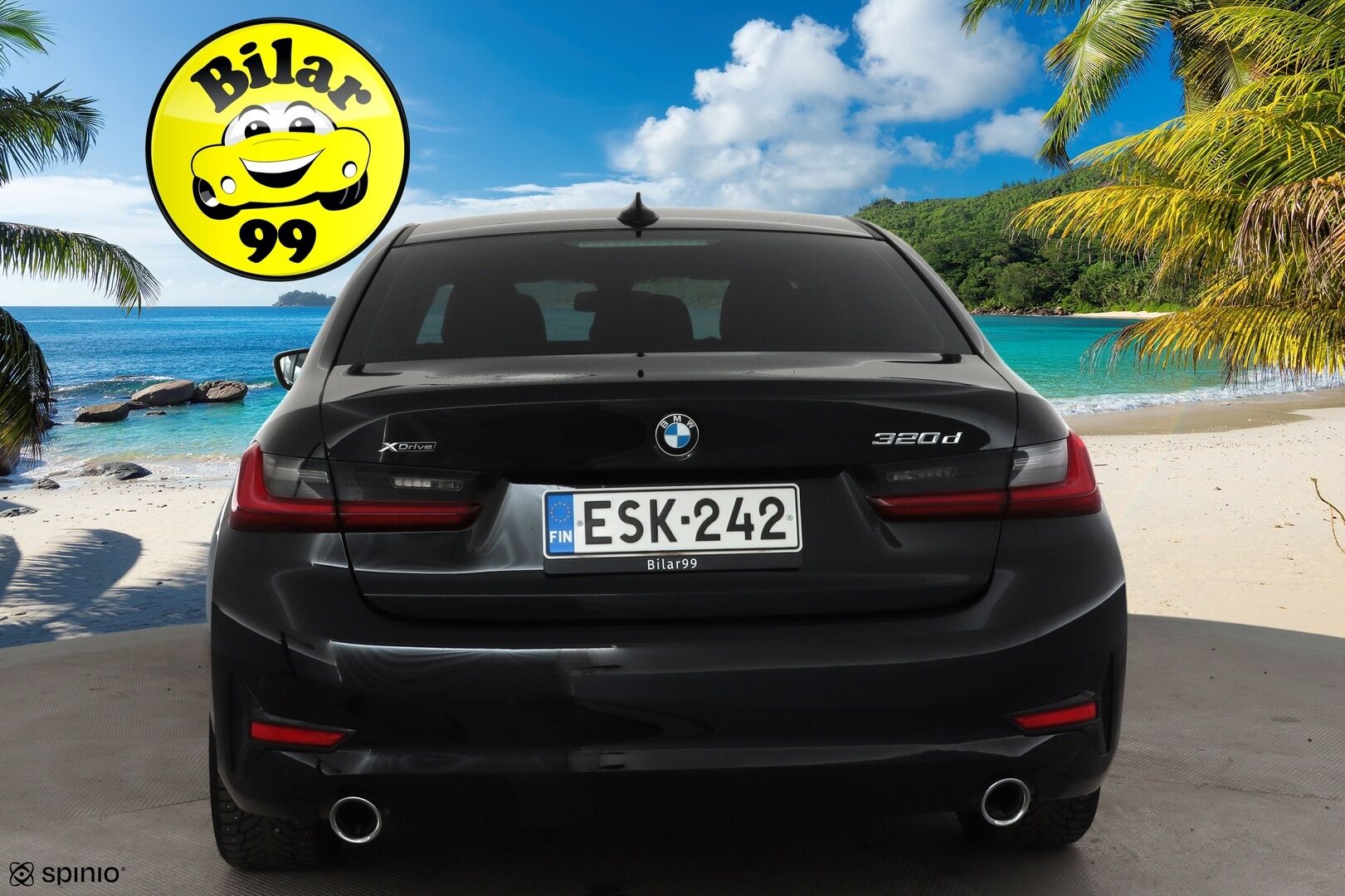 BMW 320 2022 G20 A xDrive Business Sport * HiFi / LED / Sportpenkit / P.tutkat / Kaistavahti / Vakkari / Sisätilanlämmitin * - 1-om Suomi-auto / Kahdet renkaat / Merkkihuollot