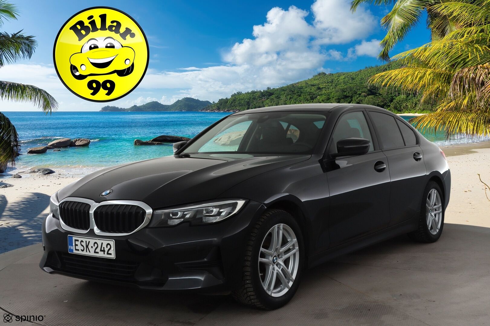 BMW 320 2022 G20 A xDrive Business Sport * HiFi / LED / Sportpenkit / P.tutkat / Kaistavahti / Vakkari / Sisätilanlämmitin * - 1-om Suomi-auto / Kahdet renkaat / Merkkihuollot