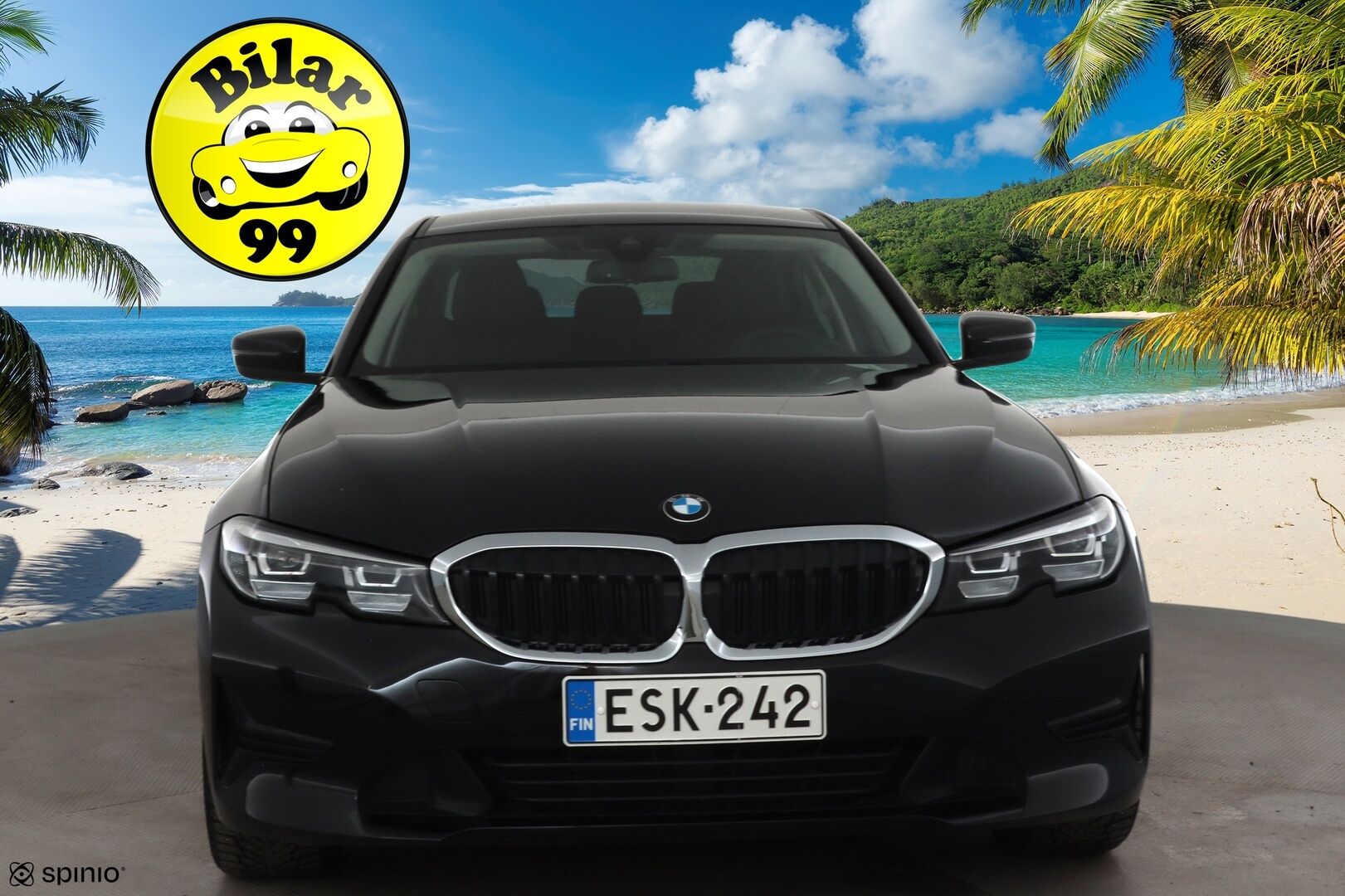 BMW 320 2022 G20 A xDrive Business Sport MHEV * HiFi / LED / Sportpenkit / P.tutkat / Kaistavahti / Vakkari / Sisätilanlämmitin * - 1-om Suomi-auto / Kahdet renkaat / Merkkihuollot - HULLUT AVAJAISHULINAT KORKOTARJOUS 3,29 %