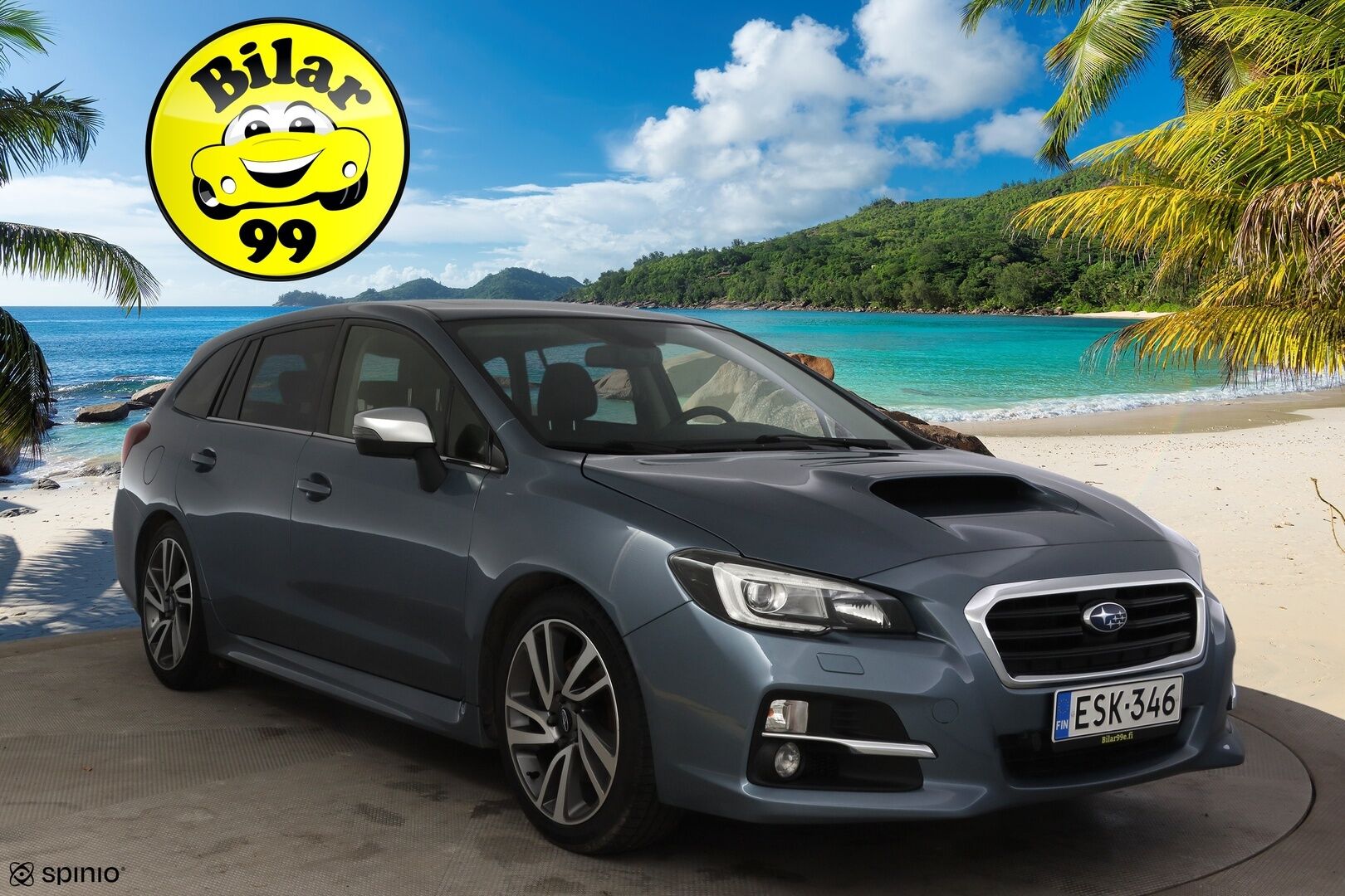 Subaru Levorg 2016 1,6i GT-S CVT * Kattoluukku / Nahkasisusta / Koukku / Lohko / P-kamera / BLIS / KeylessGo * - * Hyvät Varusteet / Esimerkillinen huoltohistoria *