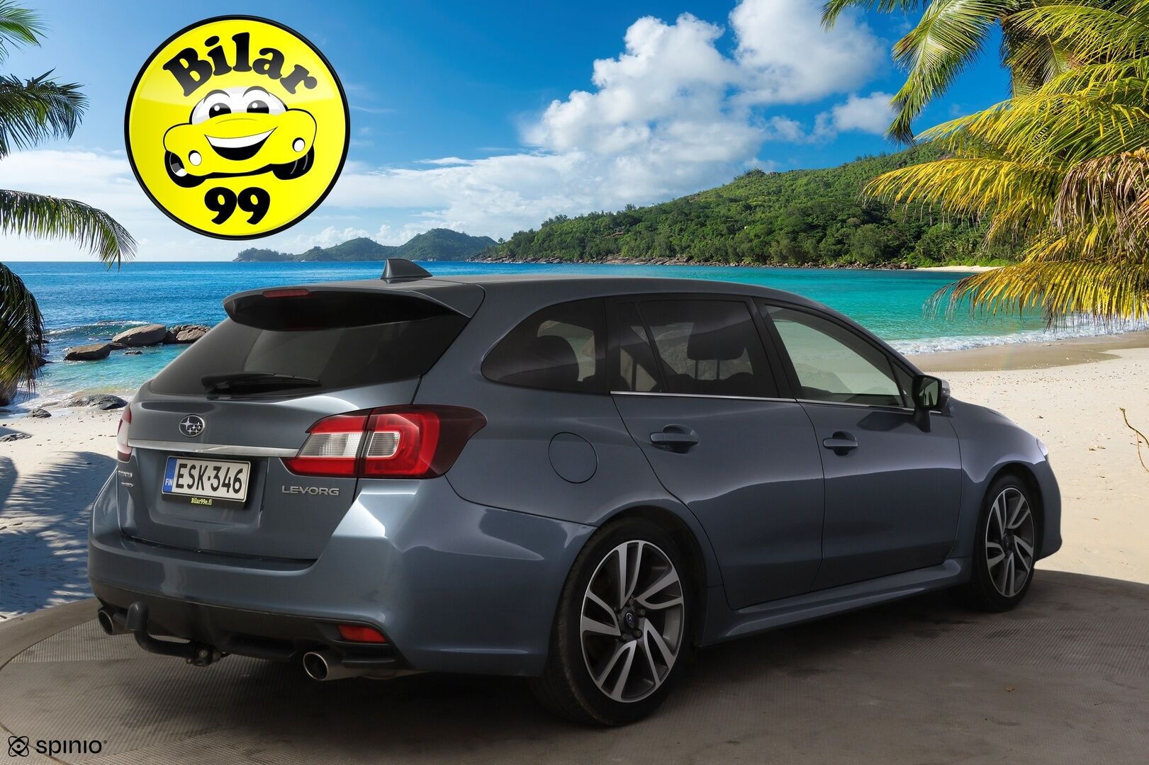 Subaru Levorg 2016 1,6i GT-S CVT * Kattoluukku / Nahkasisusta / Koukku / Lohko / P-kamera / BLIS / KeylessGo * - * Hyvät Varusteet / Esimerkillinen huoltohistoria *