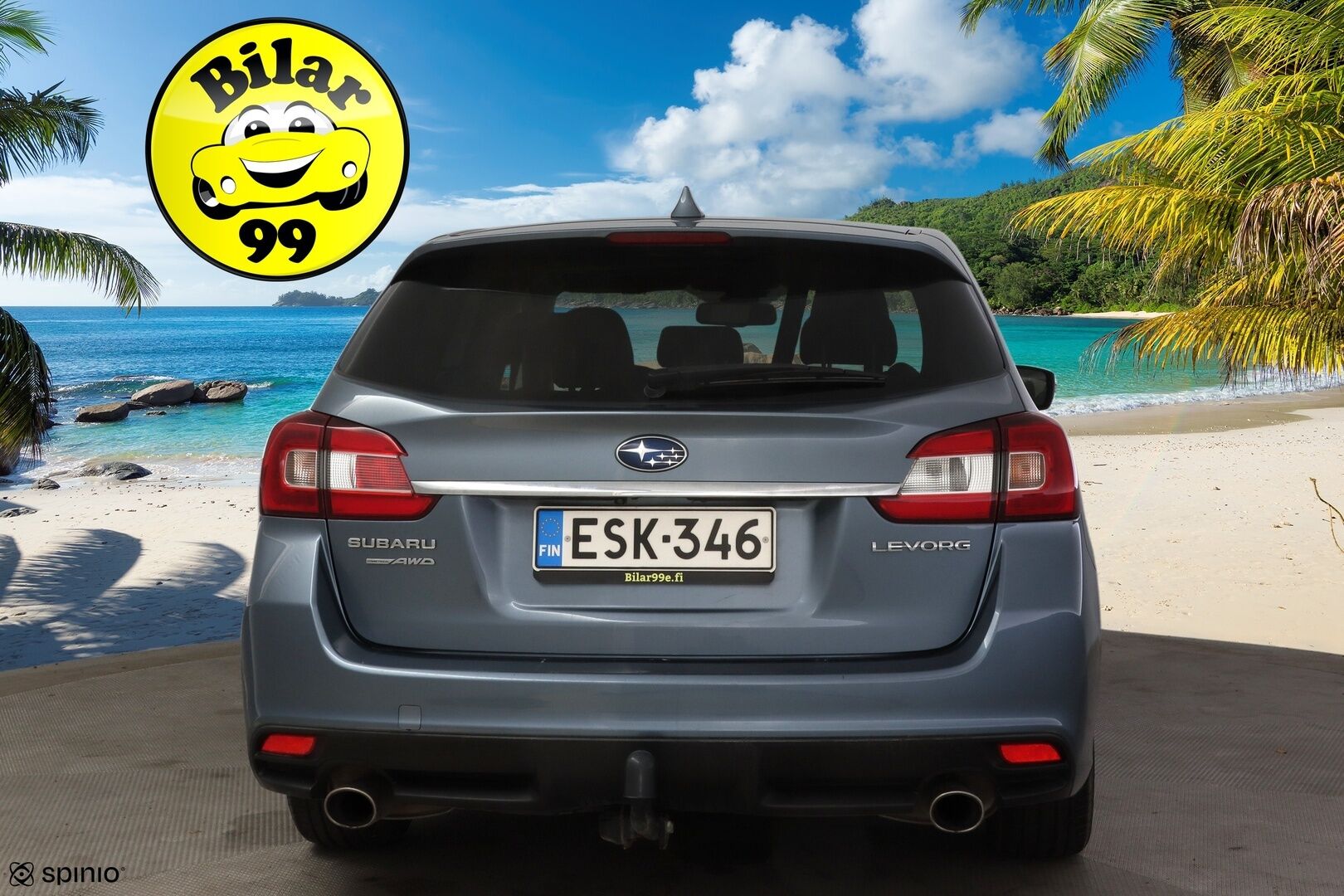 Subaru Levorg 2016 1,6i GT-S CVT * Kattoluukku / Nahkasisusta / Koukku / Lohko / P-kamera / BLIS / KeylessGo * - * Hyvät Varusteet / Esimerkillinen huoltohistoria *