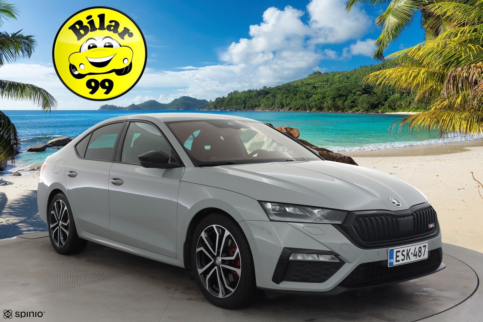 Skoda Octavia 2022 2,0 TDI 200 4x4 RS DSG * ACC / Webasto / Koukku / Matrix-LED / P.Kamera / Apple&Android / Sporttipenkit * - 1.Om suomi-auto / Kahdet Renkaat