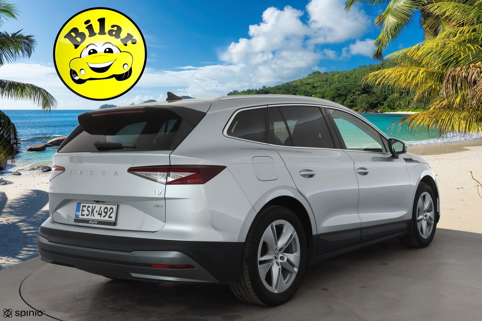 Skoda Enyaq 2022 80 Launch Edition iV - | ACC | ILP | LED | P.Kamera | Ratinlämmitys | Puolinahat | Keyless | Apple&Android | Suomi-auto | Kahdet Renkaat | Merkkihuollettu |