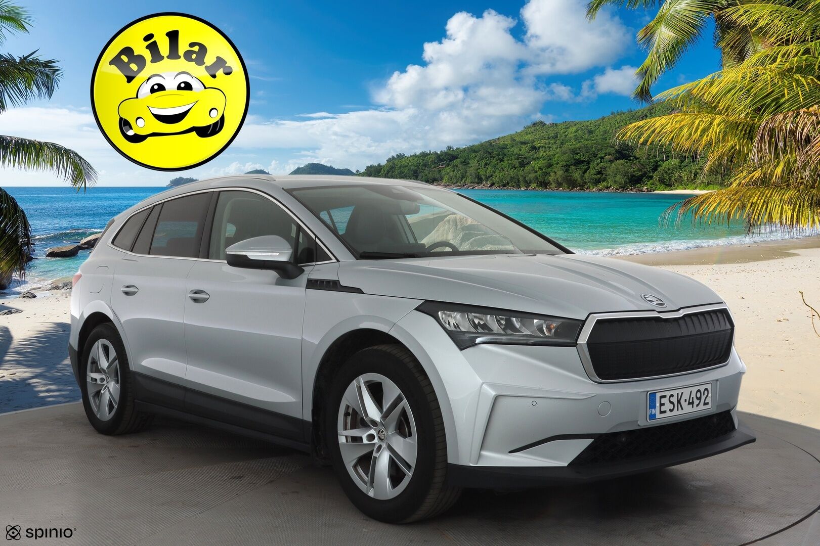 Skoda Enyaq 2022 80 Launch Edition iV - | ACC | ILP | LED | P.Kamera | Ratinlämmitys | Puolinahat | Keyless | Apple&Android | Suomi-auto | Kahdet Renkaat | Merkkihuollettu |