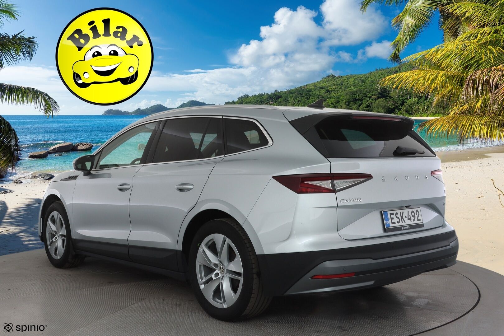 Skoda Enyaq 2022 80 Launch Edition iV - | ACC | ILP | LED | P.Kamera | Ratinlämmitys | Puolinahat | Keyless | Apple&Android | Suomi-auto | Kahdet Renkaat | Merkkihuollettu |