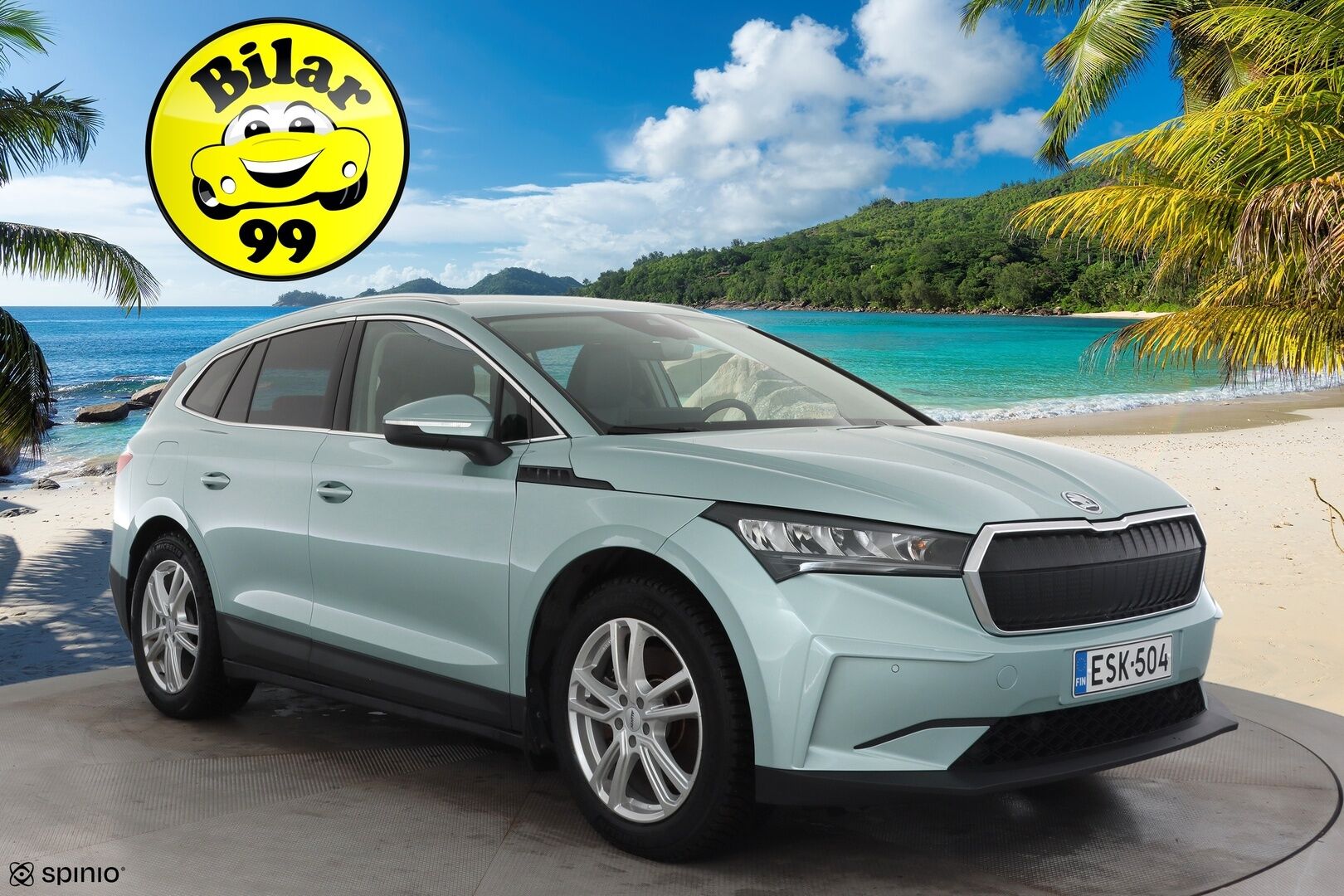 Skoda Enyaq 2022 80 Launch Edition iV - ACC | P.kamera | ILP | Muistipenkki | Navi | LED | Keyless | Sähköluukku