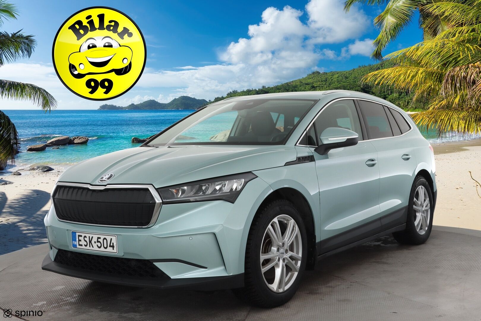Skoda Enyaq 2022 80 Launch Edition iV - ACC | P.kamera | ILP | Muistipenkki | Navi | LED | Keyless | Sähköluukku
