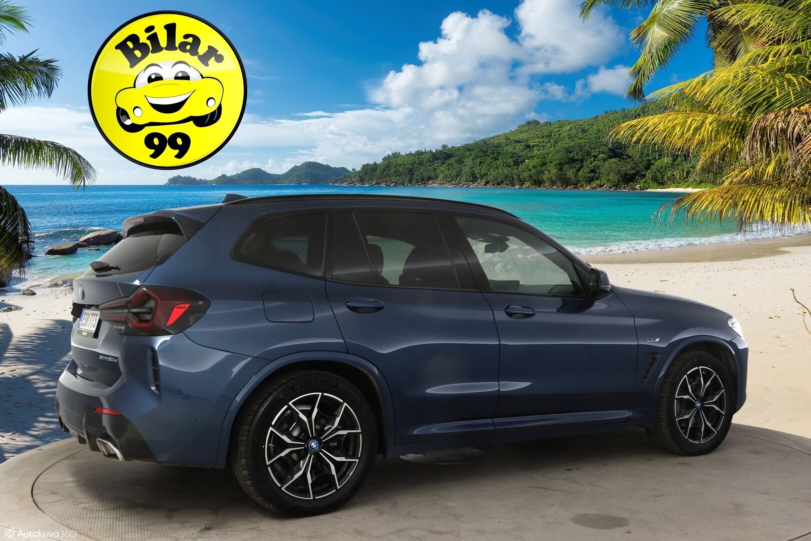 BMW X3 2022 G01 xDrive 30e A Charged Edition M Sport * Koukku / P-kamera / HiFi / Sporttipenkki muistilla / Ruskea nahkasisusta / LED-valot / Apple&Android * - 3,99 % KORKOTARJOUS TÄHÄN AUTOON - Todella näyttävä, hyvin varusteltu LCI mallinen X3 tarjolla edullisesti!