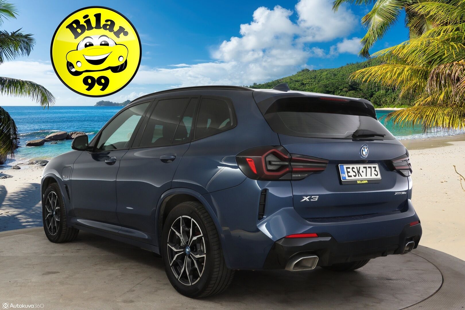 BMW X3 2022 G01 xDrive 30e A Charged Edition M Sport * Koukku / P-kamera / HiFi / Sporttipenkki muistilla / Ruskea nahkasisusta / LED-valot / Apple&Android * - 3,99 % KORKOTARJOUS TÄHÄN AUTOON - Todella näyttävä, hyvin varusteltu LCI mallinen X3 tarjolla edullisesti!