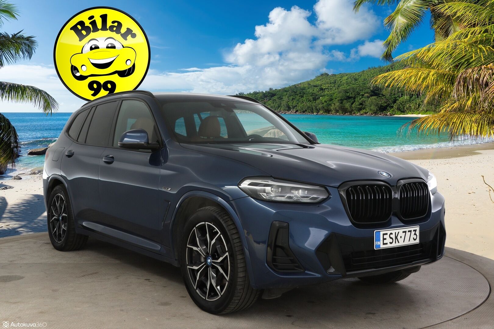 BMW X3 2022 G01 xDrive 30e A Charged Edition M Sport * Koukku / P-kamera / HiFi / Sporttipenkki muistilla / Ruskea nahkasisusta / LED-valot / Apple&Android * - 3,99 % KORKOTARJOUS TÄHÄN AUTOON - Todella näyttävä, hyvin varusteltu LCI mallinen X3 tarjolla edullisesti!