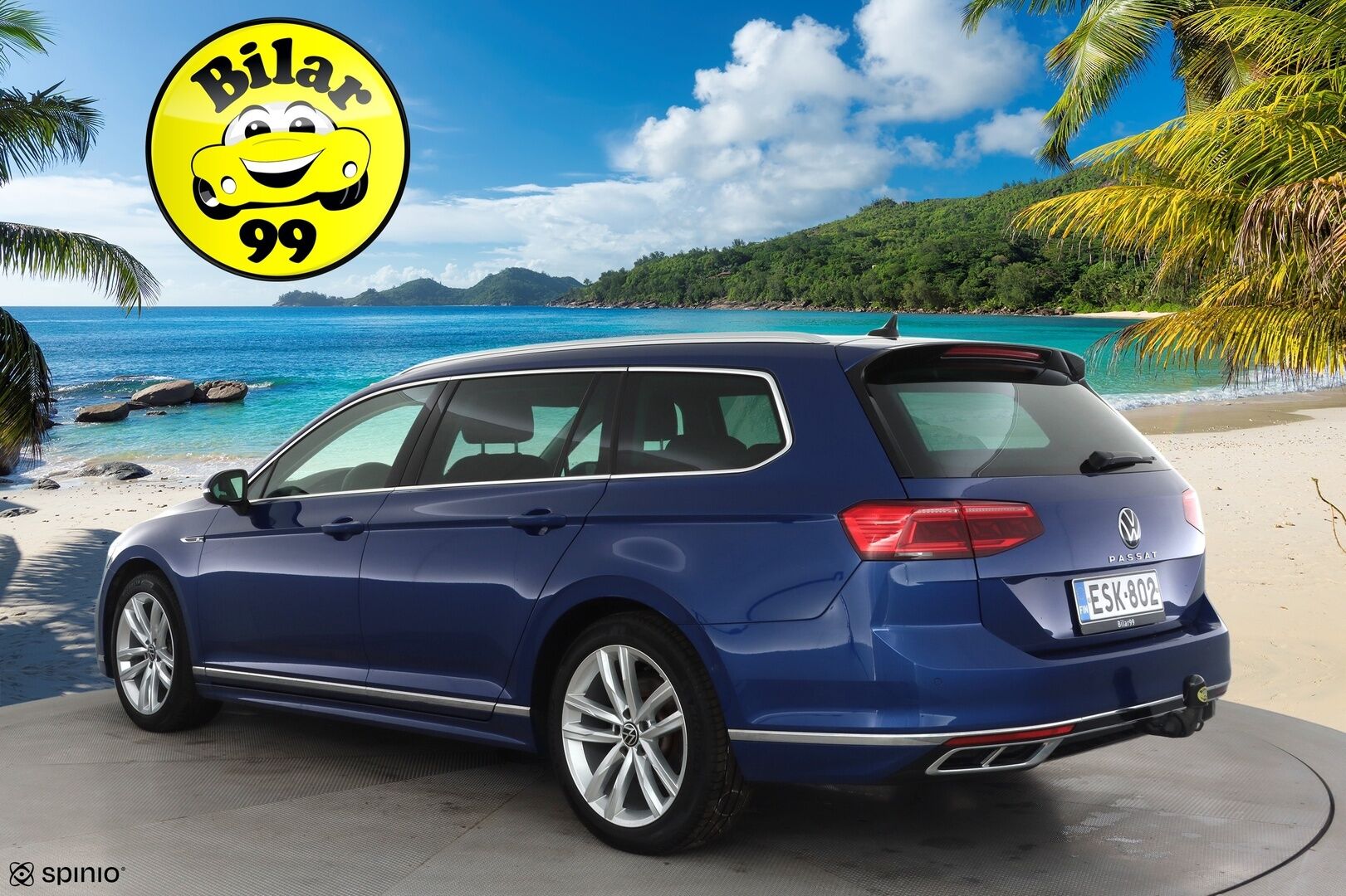 Volkswagen Passat 2022 Variant R-Line Business 2,0 TDI EVO SCR 110 kW DSG * ACC / IQ-Light / Webasto / Koukku / P.Kamera / Ergo comfort penkki / Apple&Android / Keyless * - 1.Om Suomi-auto / Kahdet Renkaat