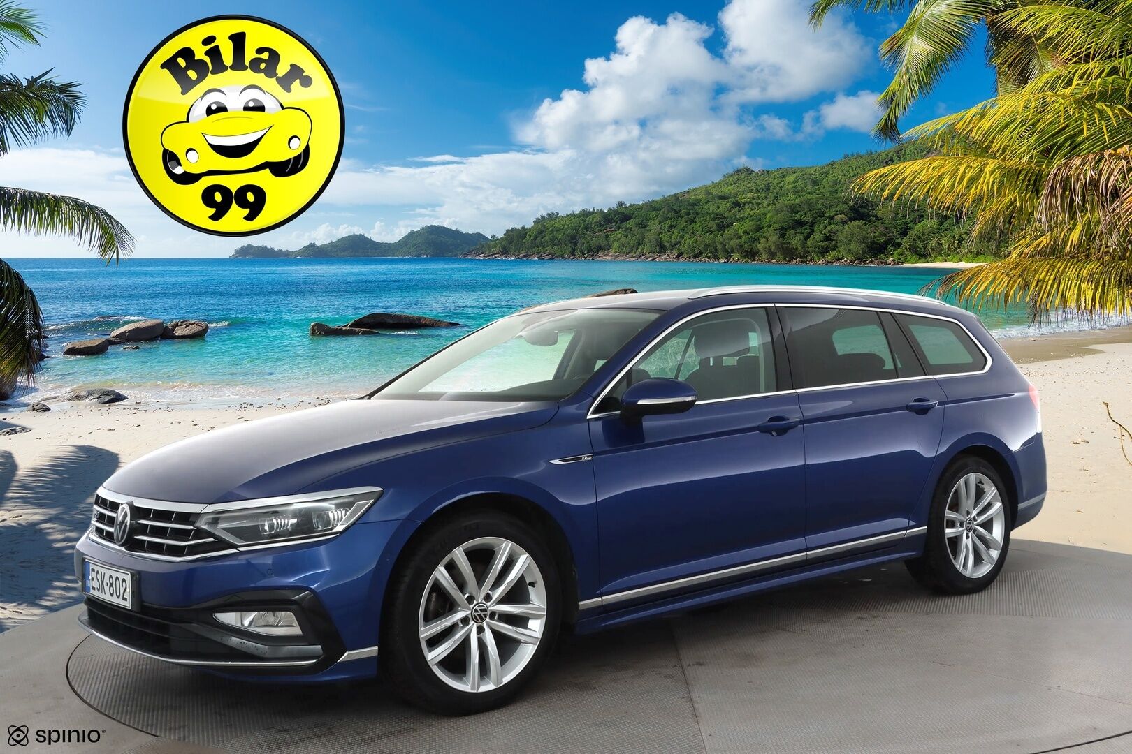 Volkswagen Passat 2022 Variant R-Line Business 2,0 TDI EVO SCR 110 kW DSG * ACC / IQ-Light / Webasto / Koukku / P.Kamera / Ergo comfort penkki / Apple&Android / Keyless * - 1.Om Suomi-auto / Kahdet Renkaat - HULLUT AVAJAISHULINAT KORKOTARJOUS 3,29 %