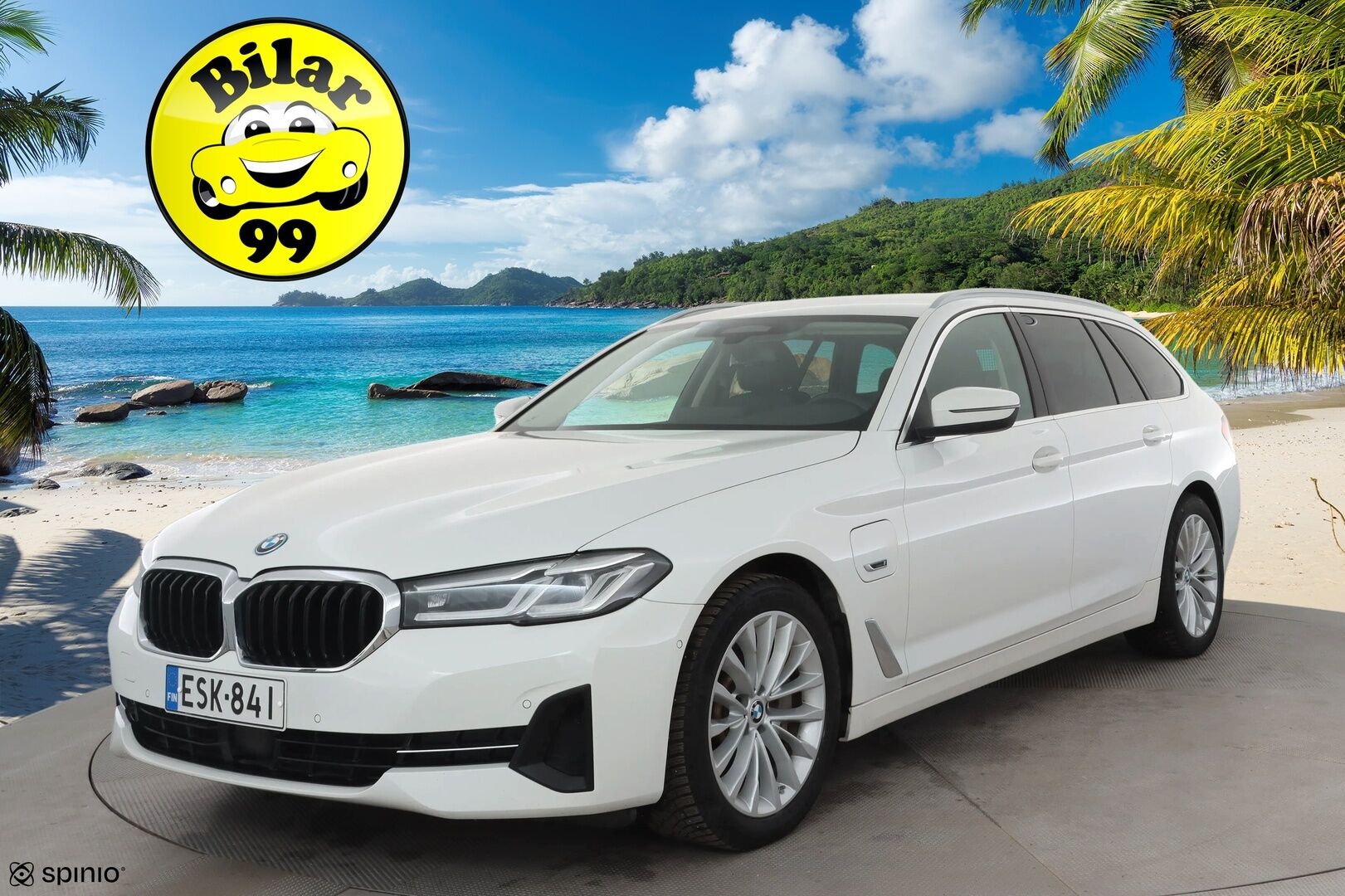 BMW 530 2022 G31 Touring 530e xDrive A Charged Edition * ACC / Koukku / Lisälämmitin / Adapt LED / P.Kamera / Comfort access * - Merkkihuollettu / 1.Om Suomi-auto / Kahdet Renkaat