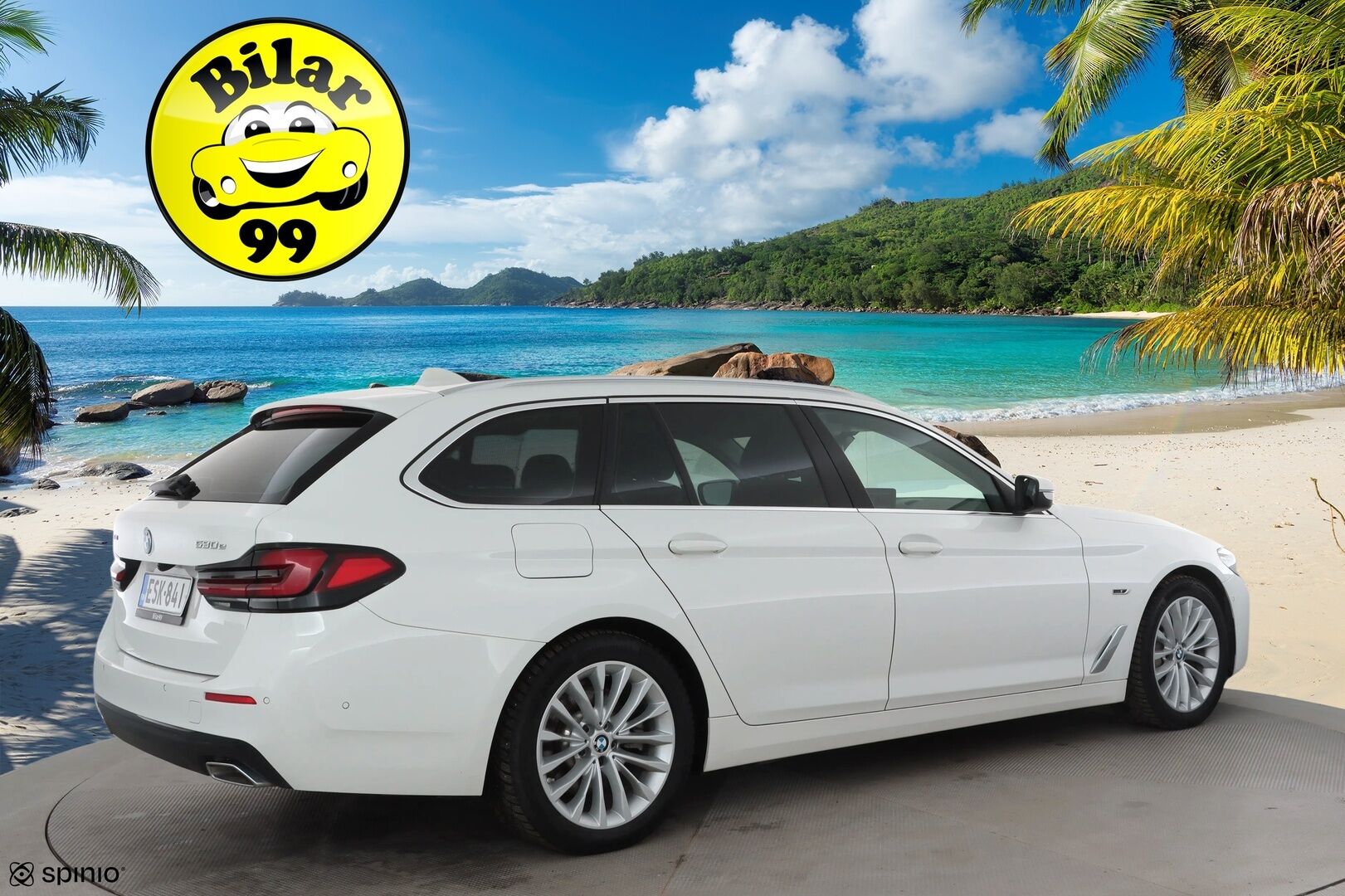 BMW 530 2022 G31 Touring 530e xDrive A Charged Edition * ACC / Koukku / Lisälämmitin / Adapt LED / P.Kamera / Comfort access * - Merkkihuollettu / 1.Om Suomi-auto / Kahdet Renkaat