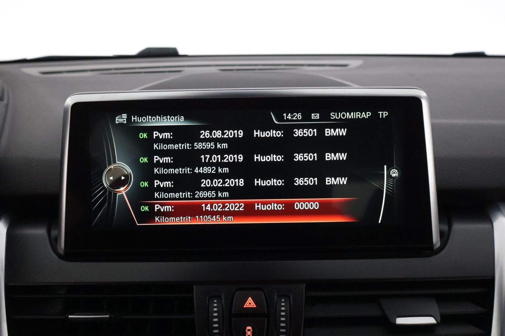 BMW 225 2016 F45 Active Tourer 225xe A Sport Sport Line * ACC / P. kamera / HiFi / HUD / Xenon / Sähkökontti * - Kahdet renkaat alumiinivanteilla!