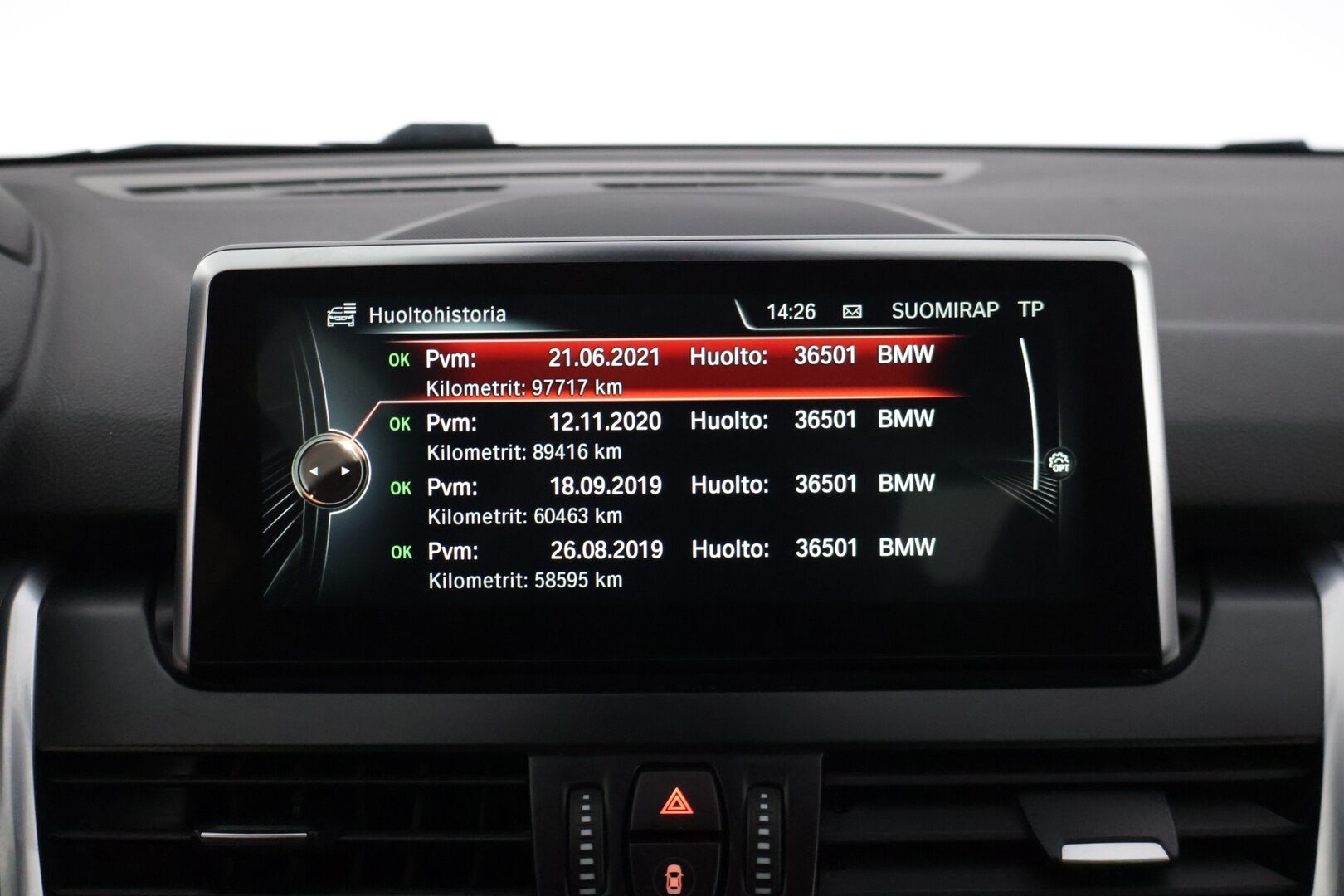 BMW 225 2016 F45 Active Tourer 225xe A Sport Sport Line * ACC / P. kamera / HiFi / HUD / Xenon / Sähkökontti * - Kahdet renkaat alumiinivanteilla!